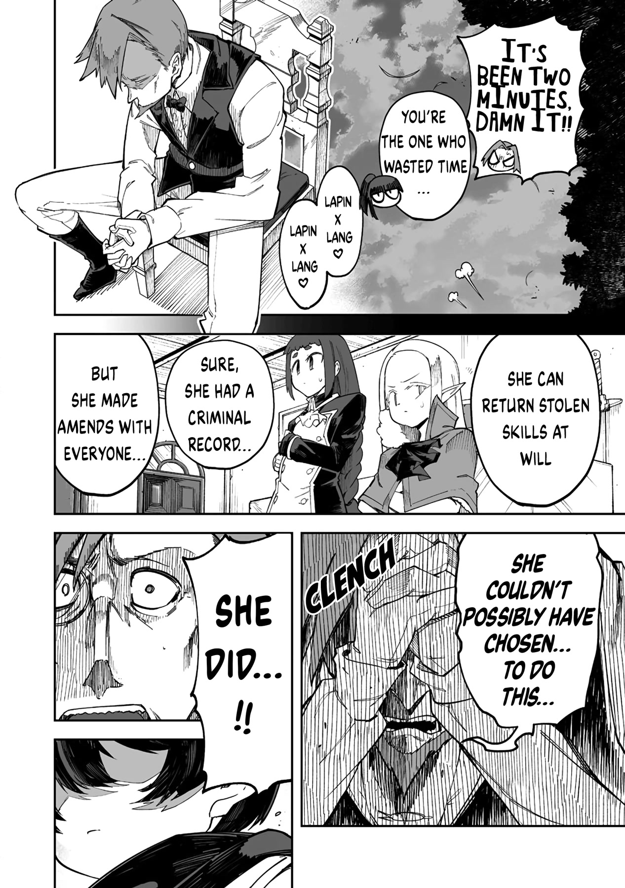 Shiboritoranaide, Onna Shounin-san chapter 33.1 page 12