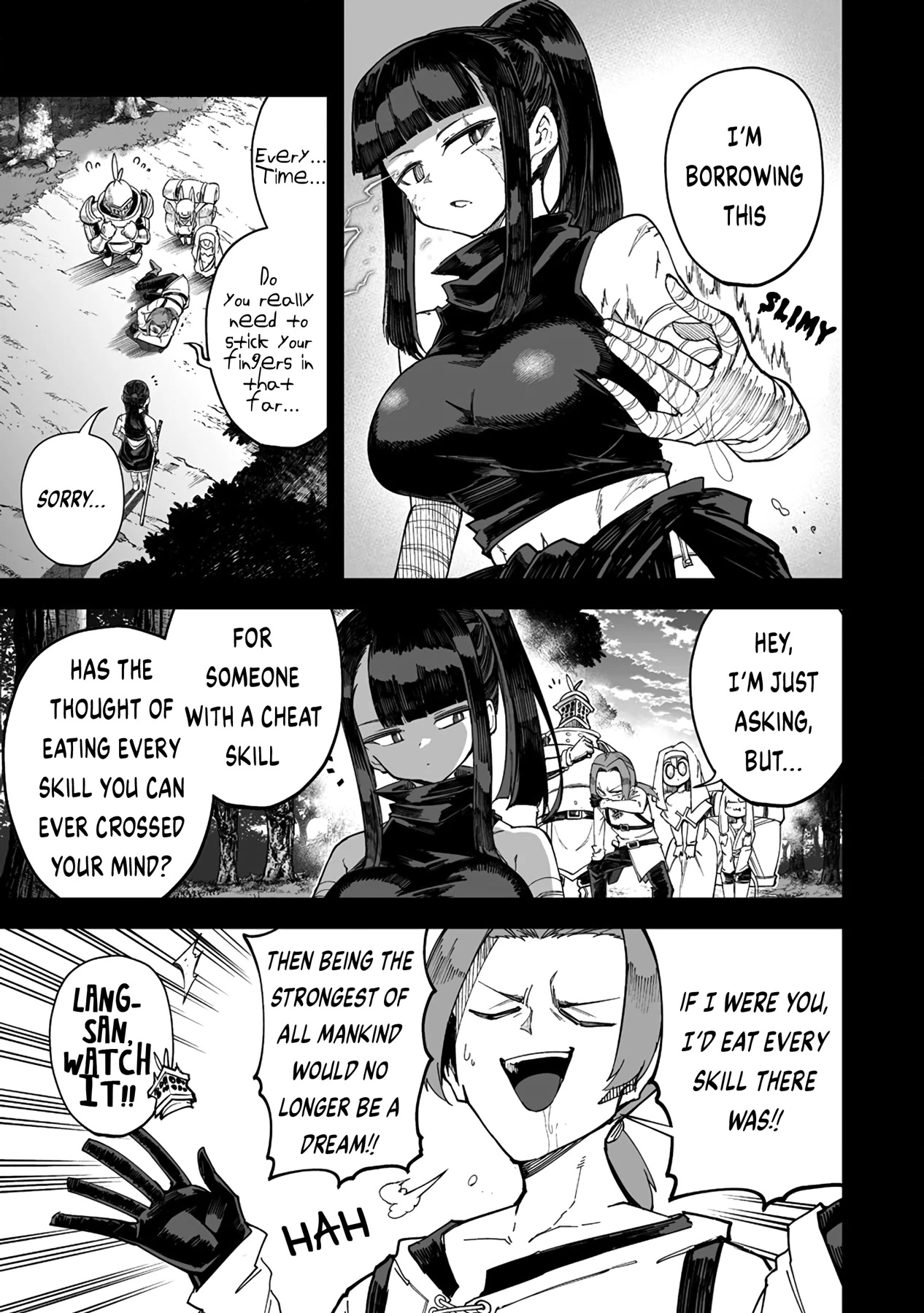 Shiboritoranaide, Onna Shounin-san chapter 33.1 page 9