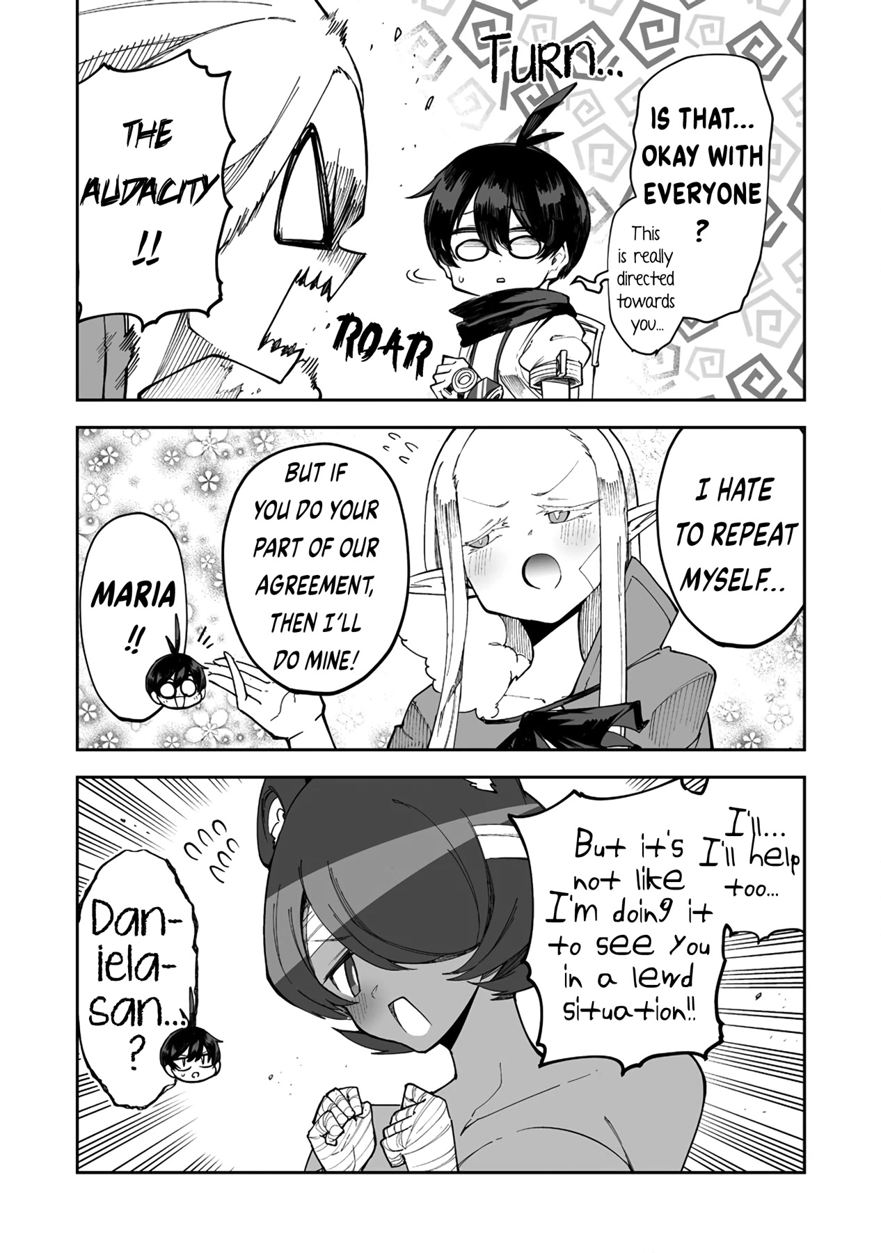 Shiboritoranaide, Onna Shounin-san chapter 33.2 page 3