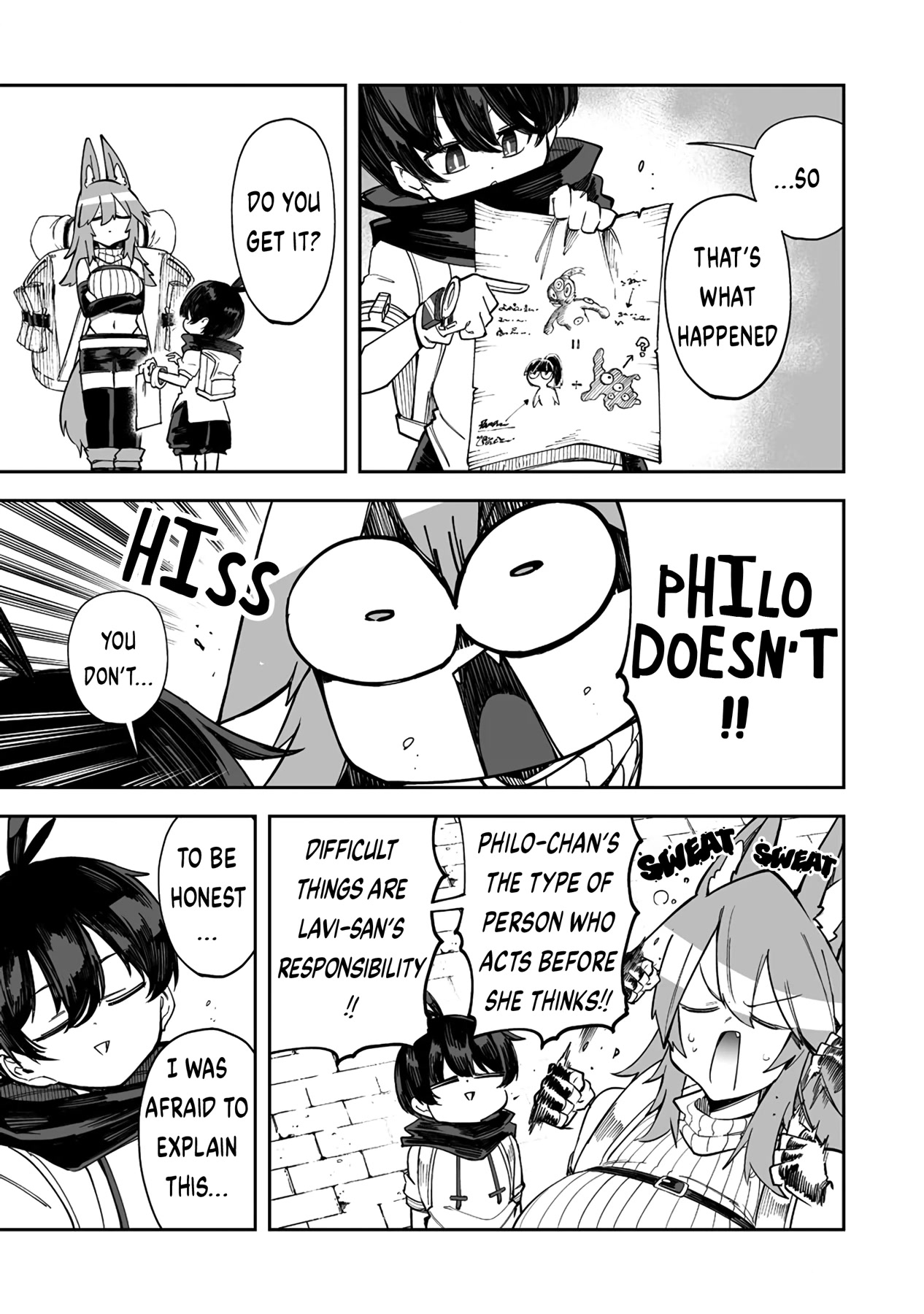 Shiboritoranaide, Onna Shounin-san chapter 33.2 page 7