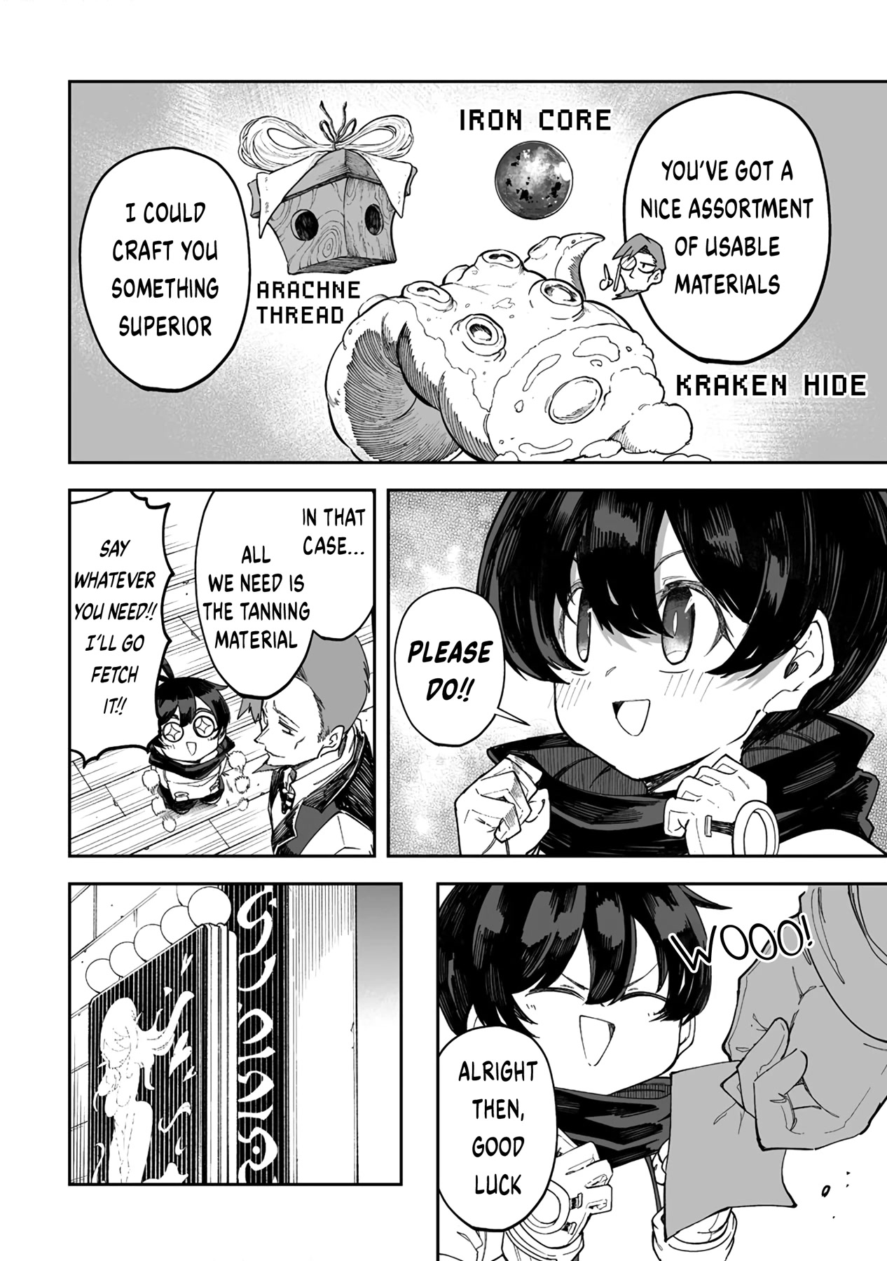 Shiboritoranaide, Onna Shounin-san chapter 34.1 page 2