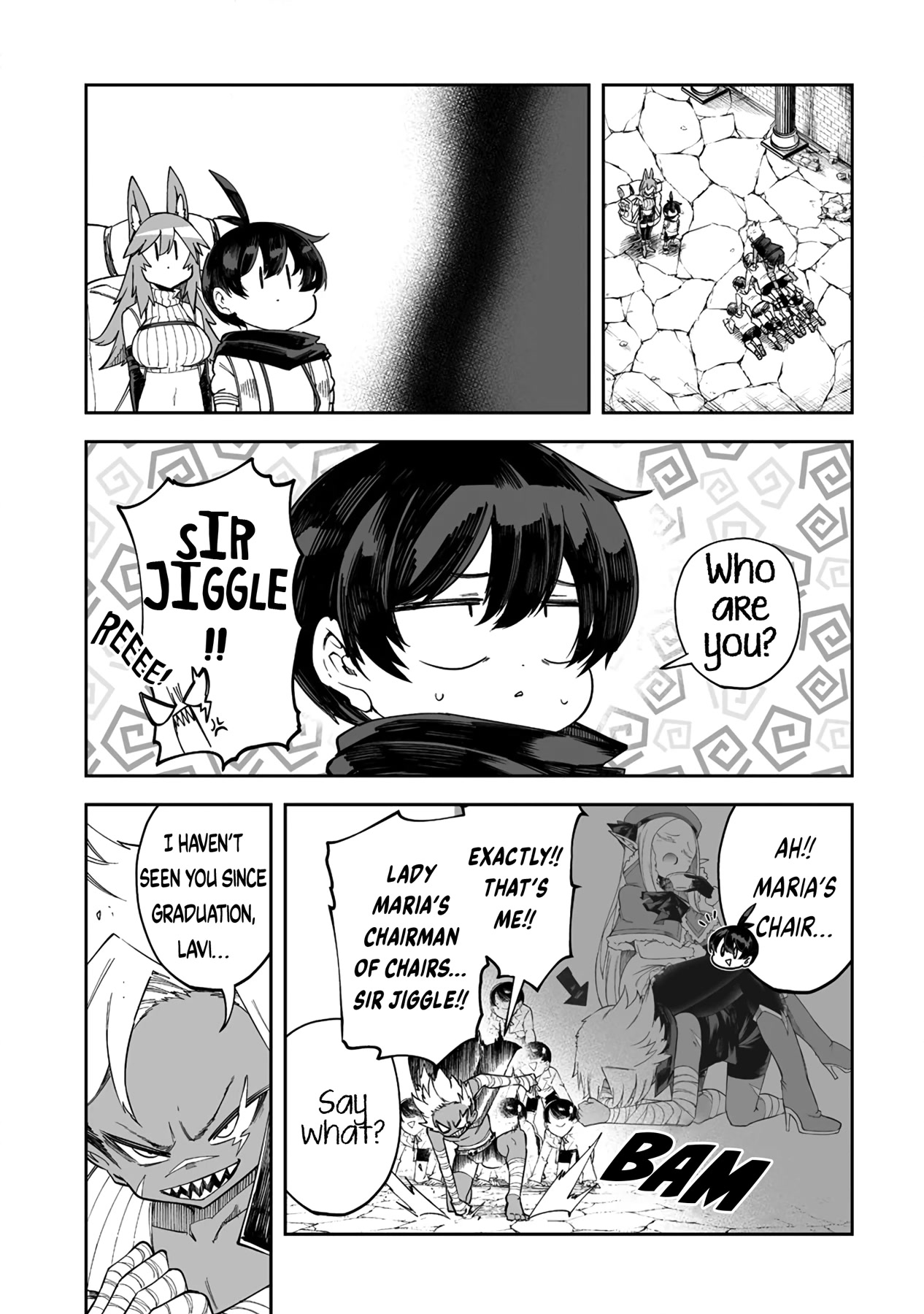 Shiboritoranaide, Onna Shounin-san chapter 34.1 page 7