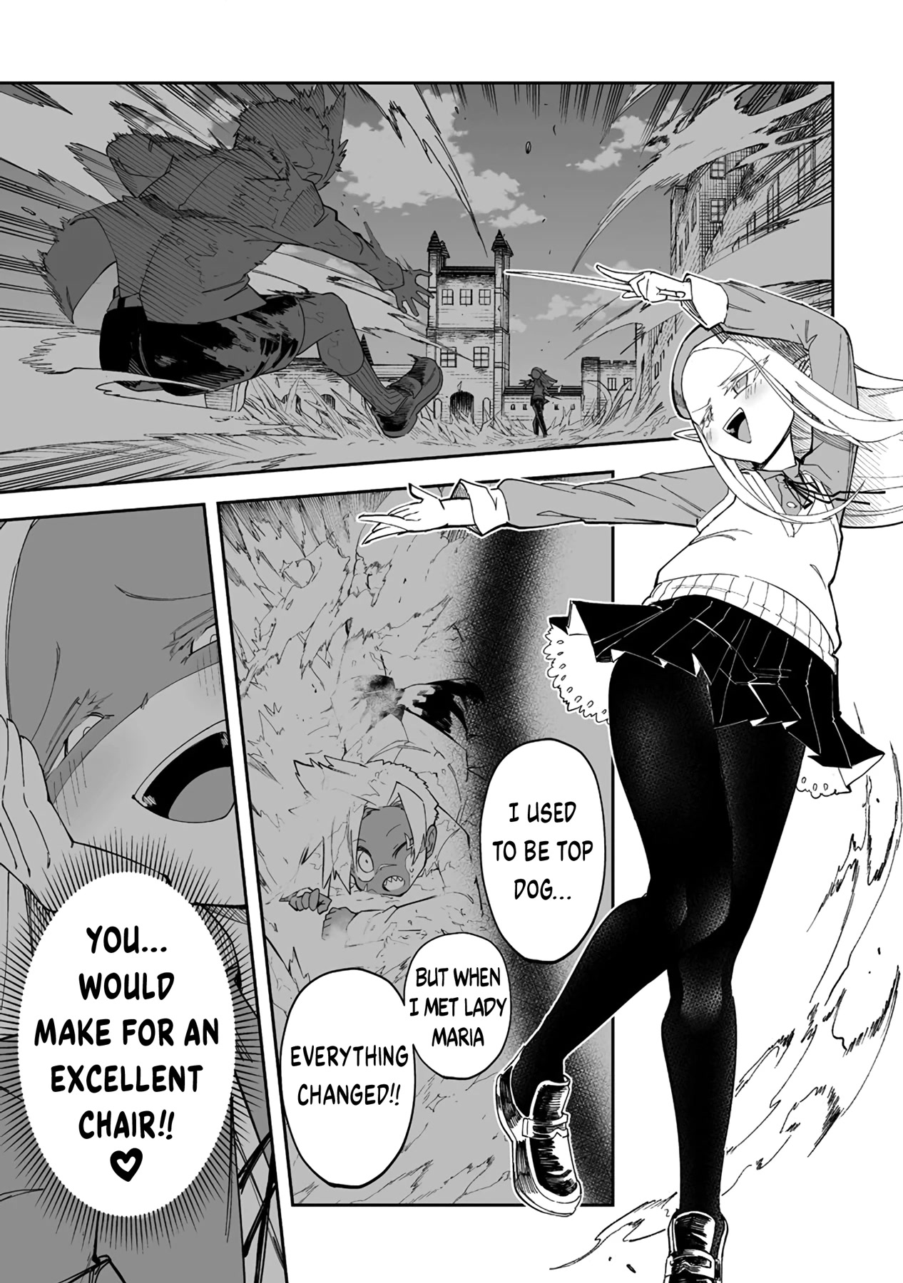 Shiboritoranaide, Onna Shounin-san chapter 34.1 page 9