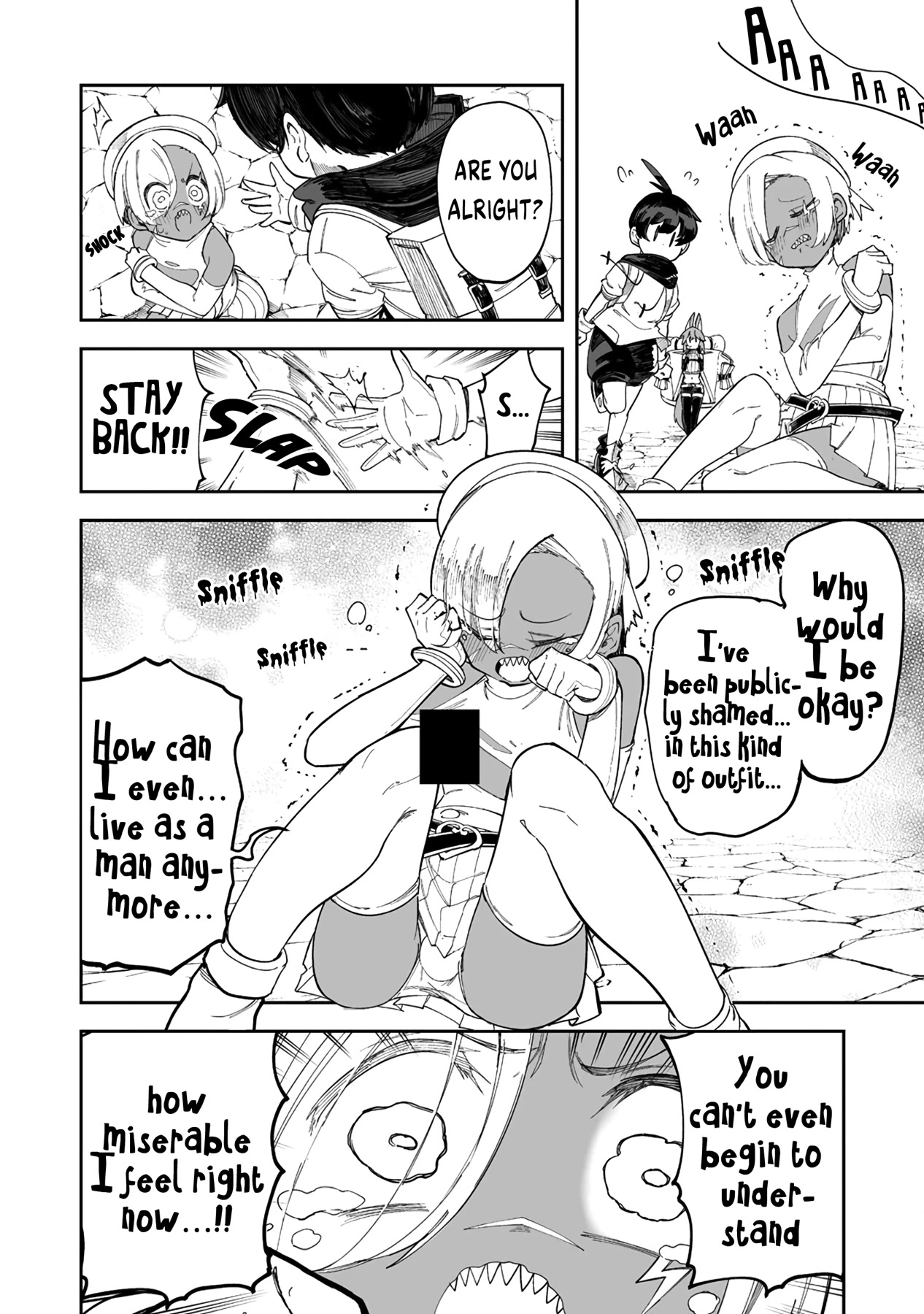 Shiboritoranaide, Onna Shounin-san chapter 34.2 page 10