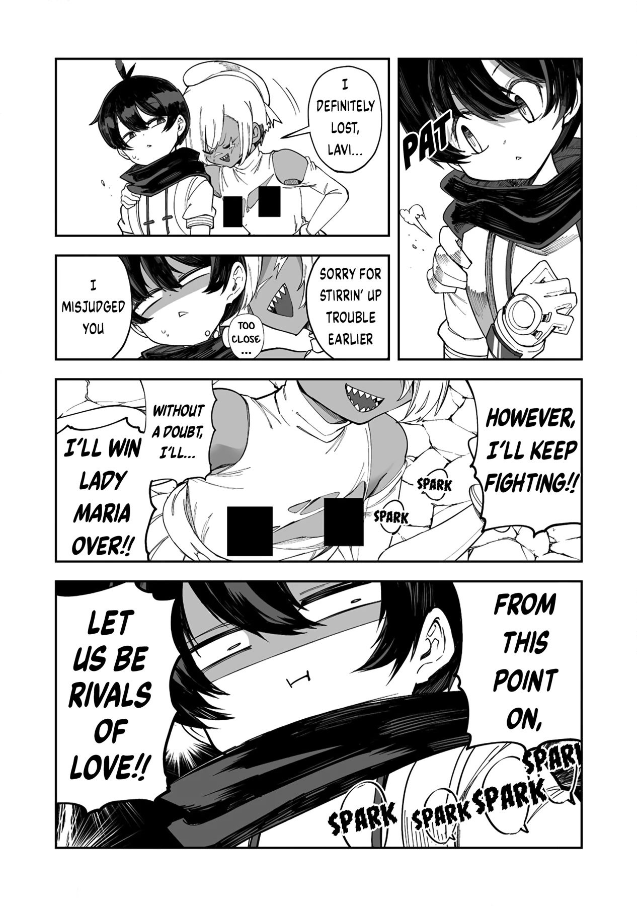 Shiboritoranaide, Onna Shounin-san chapter 34.2 page 13