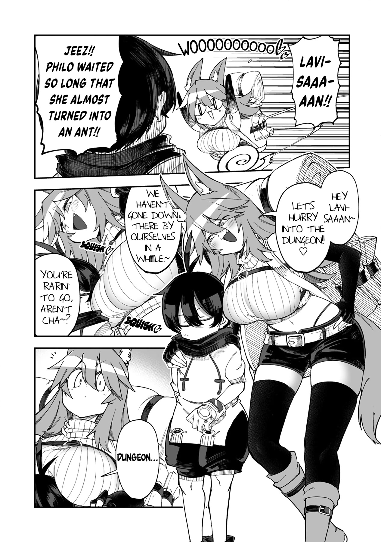 Shiboritoranaide, Onna Shounin-san chapter 35.1 page 5