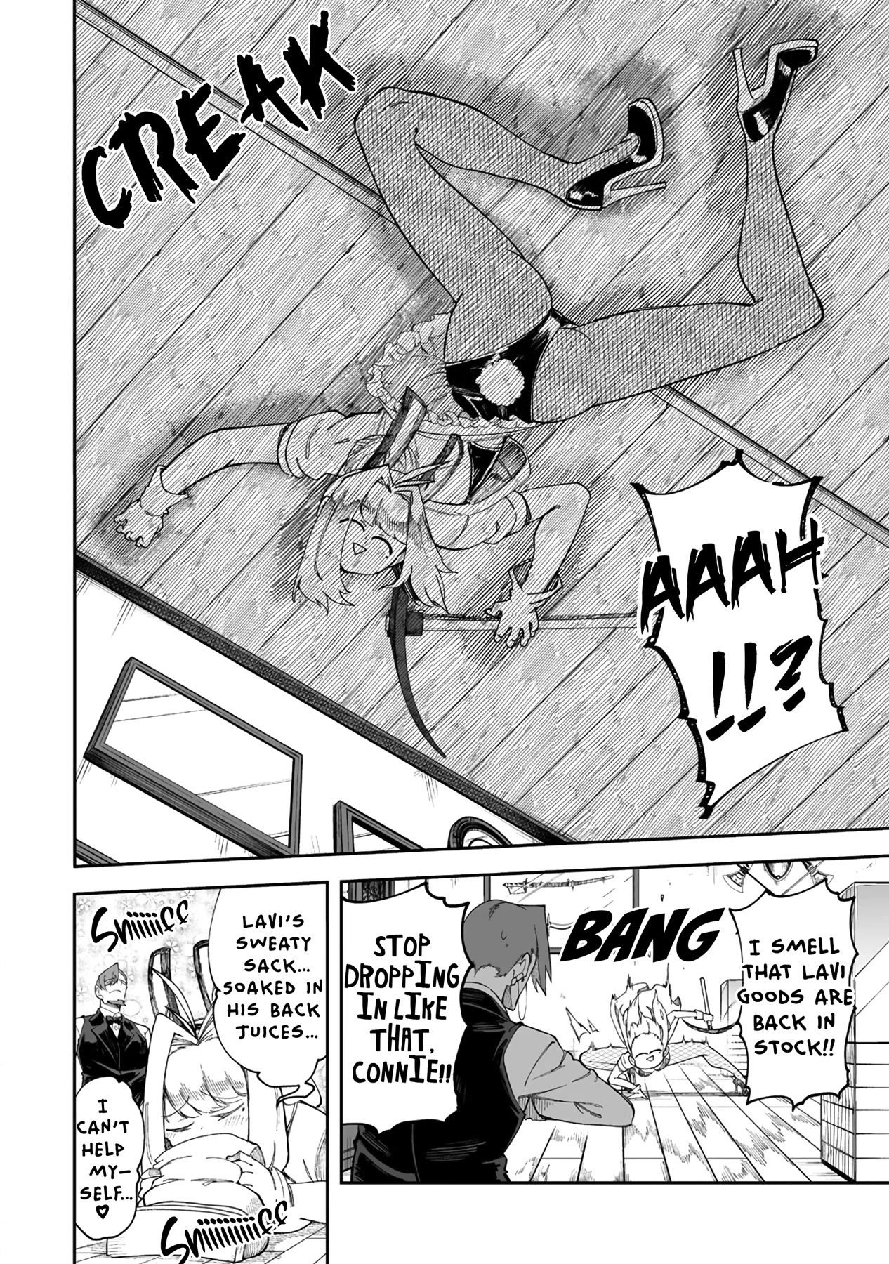 Shiboritoranaide, Onna Shounin-san chapter 35.1 page 8