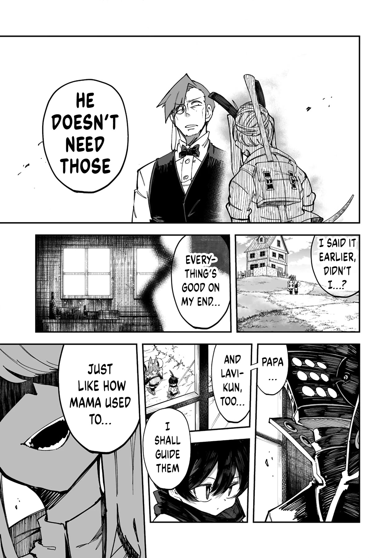 Shiboritoranaide, Onna Shounin-san chapter 35.2 page 7