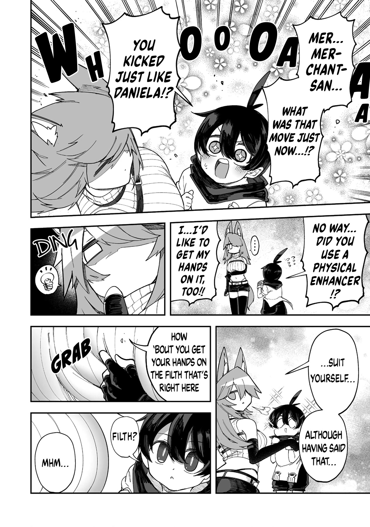 Shiboritoranaide, Onna Shounin-san chapter 35.5 page 4