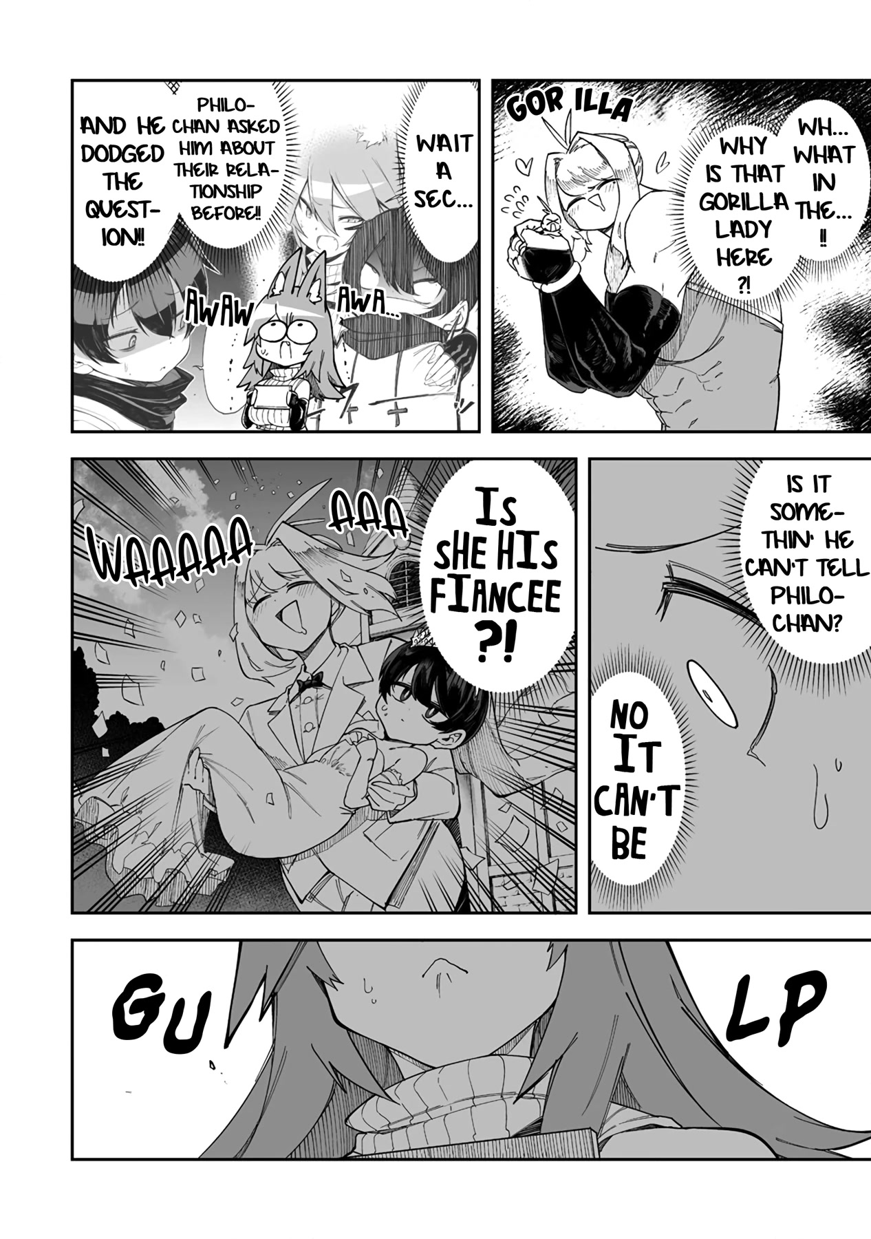 Shiboritoranaide, Onna Shounin-san chapter 36.1 page 10