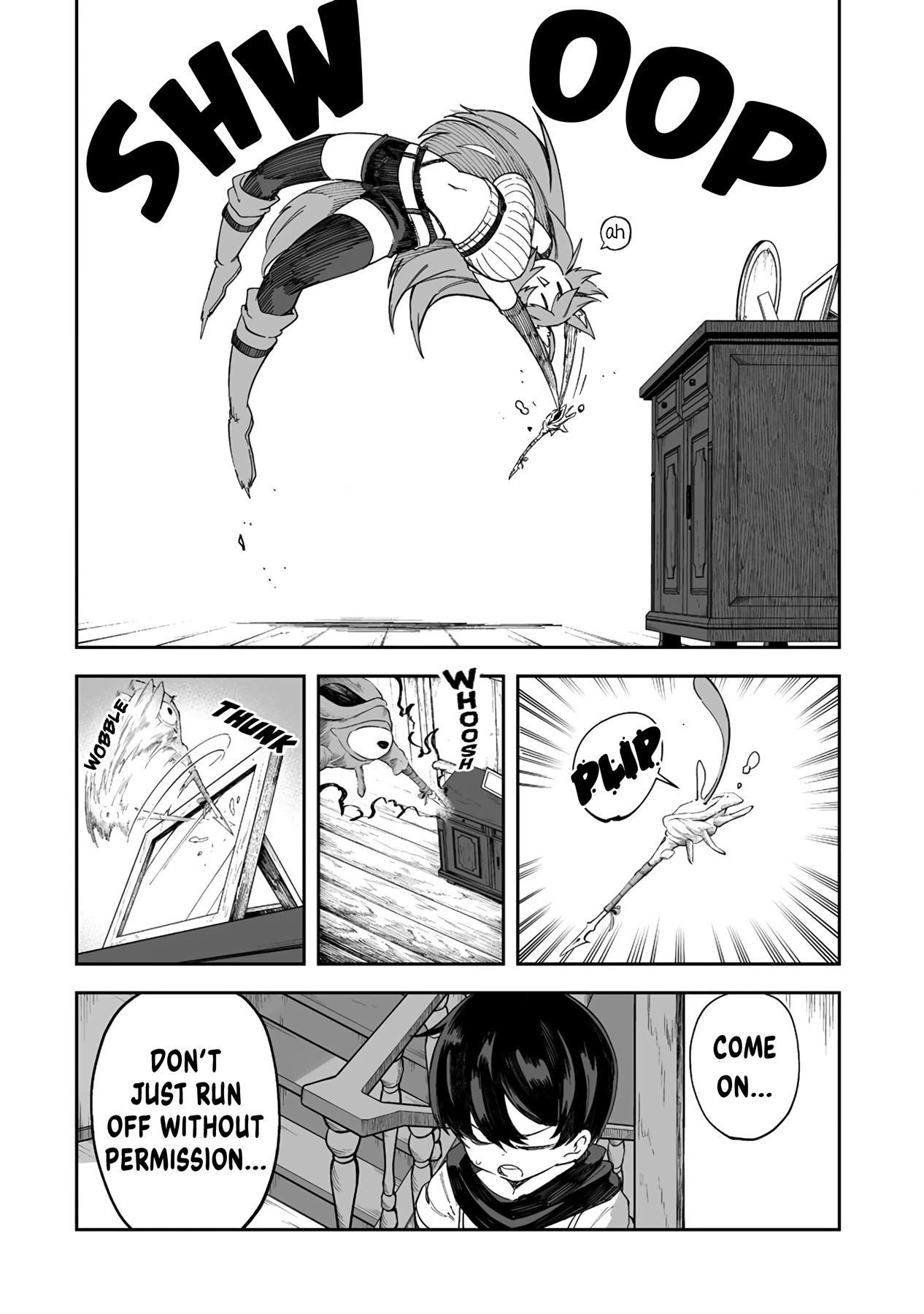 Shiboritoranaide, Onna Shounin-san chapter 36.1 page 12