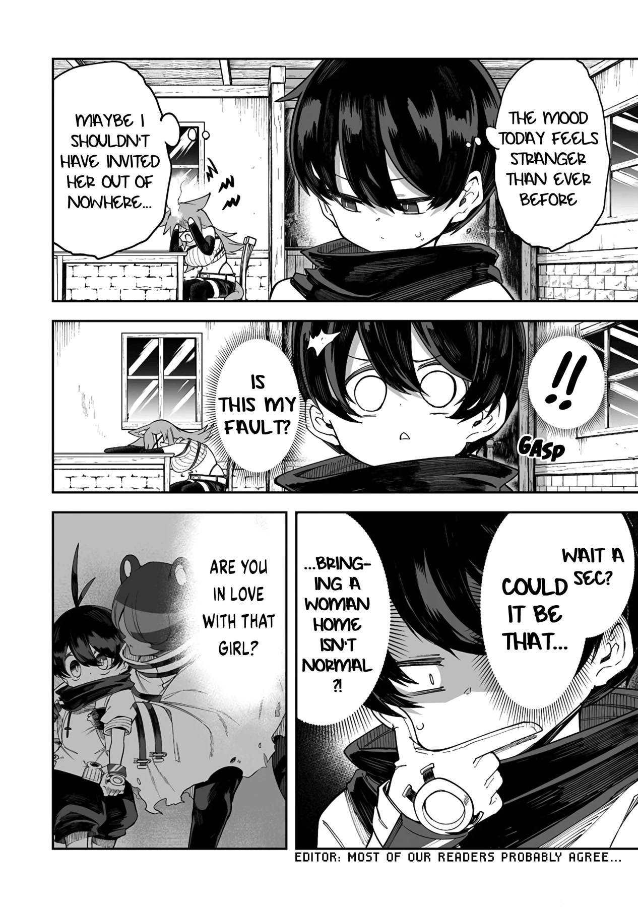 Shiboritoranaide, Onna Shounin-san chapter 36.1 page 4