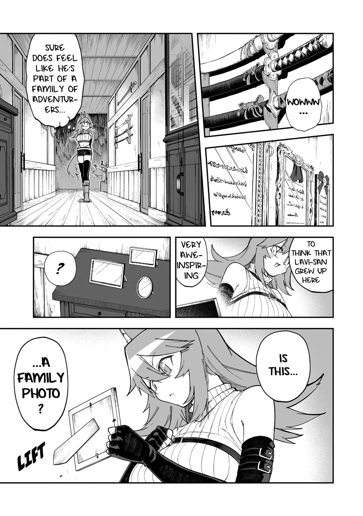 Shiboritoranaide, Onna Shounin-san chapter 36.1 page 7