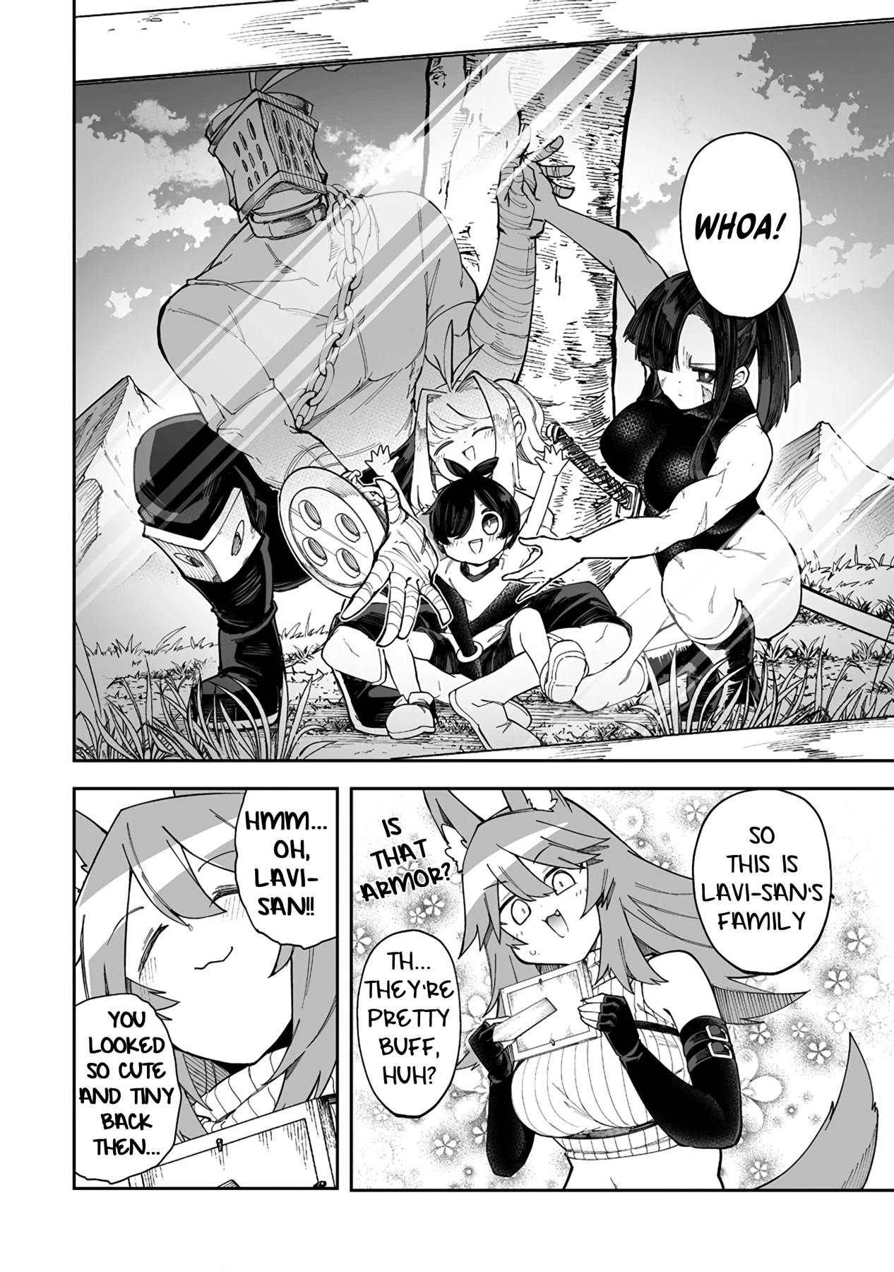 Shiboritoranaide, Onna Shounin-san chapter 36.1 page 8