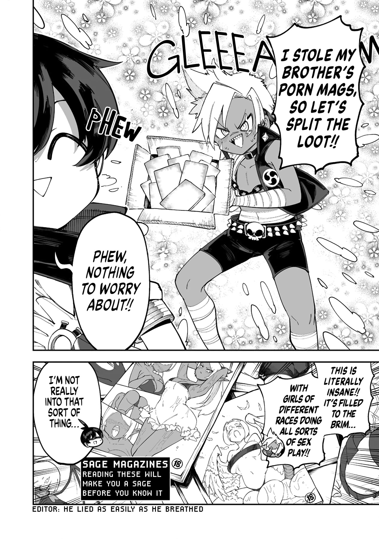 Shiboritoranaide, Onna Shounin-san chapter 36.5 page 2