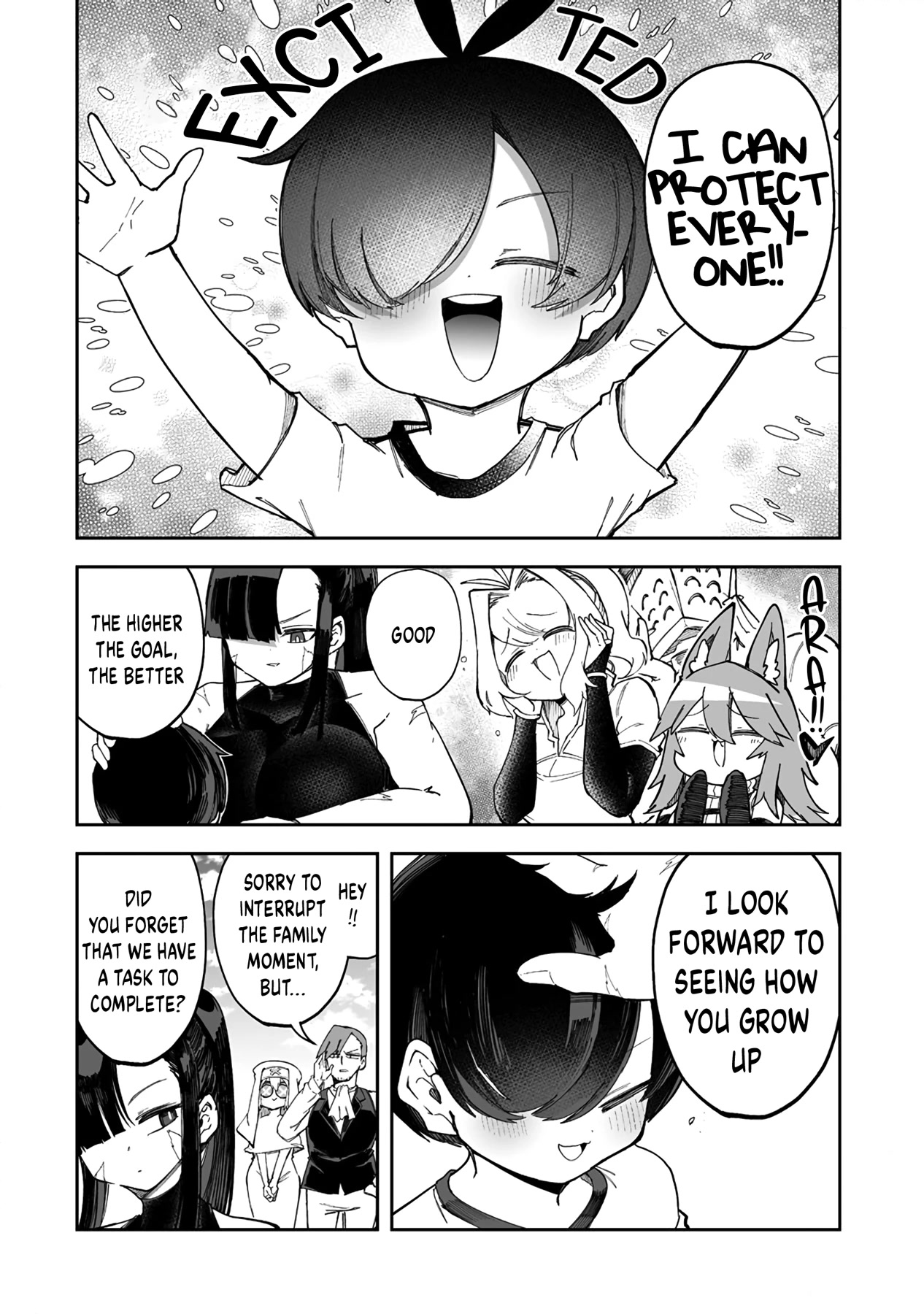 Shiboritoranaide, Onna Shounin-san chapter 37.1 page 12