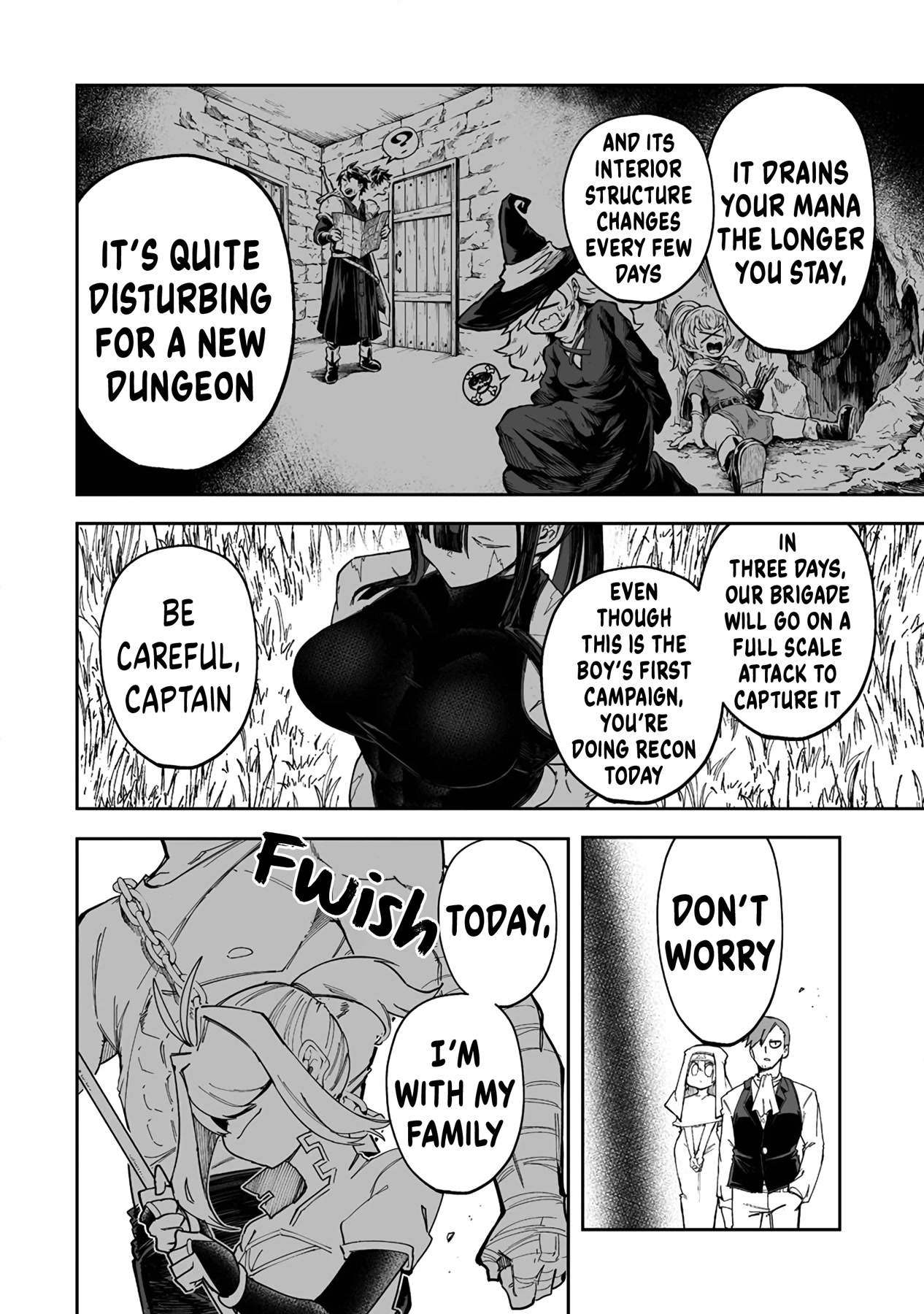 Shiboritoranaide, Onna Shounin-san chapter 37.1 page 14