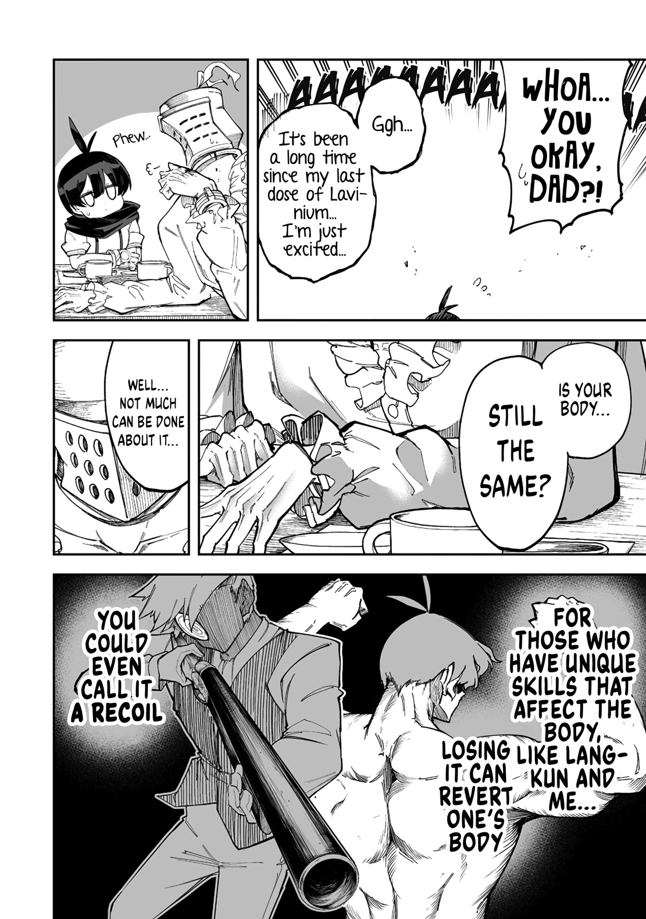 Shiboritoranaide, Onna Shounin-san chapter 37.1 page 4