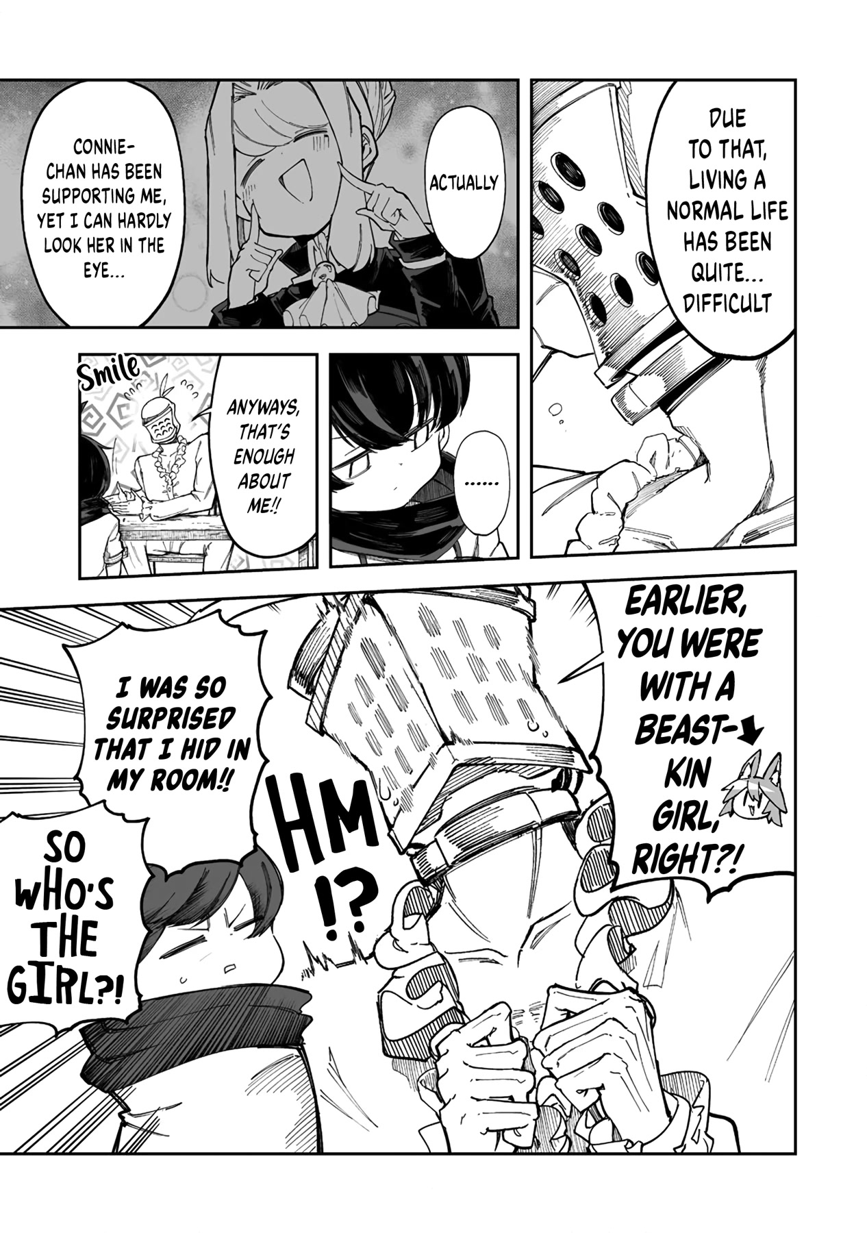 Shiboritoranaide, Onna Shounin-san chapter 37.1 page 5