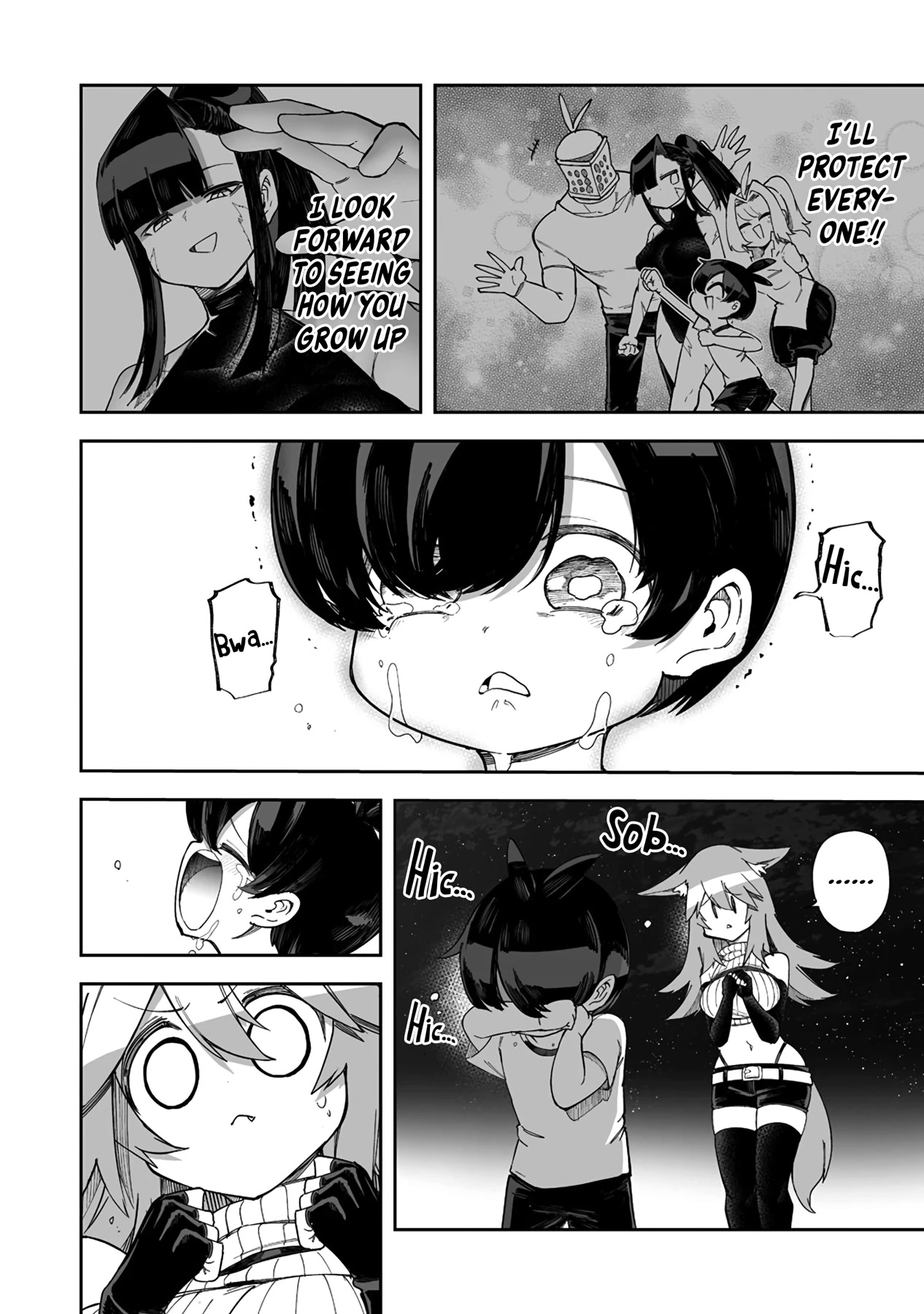 Shiboritoranaide, Onna Shounin-san chapter 37.2 page 8