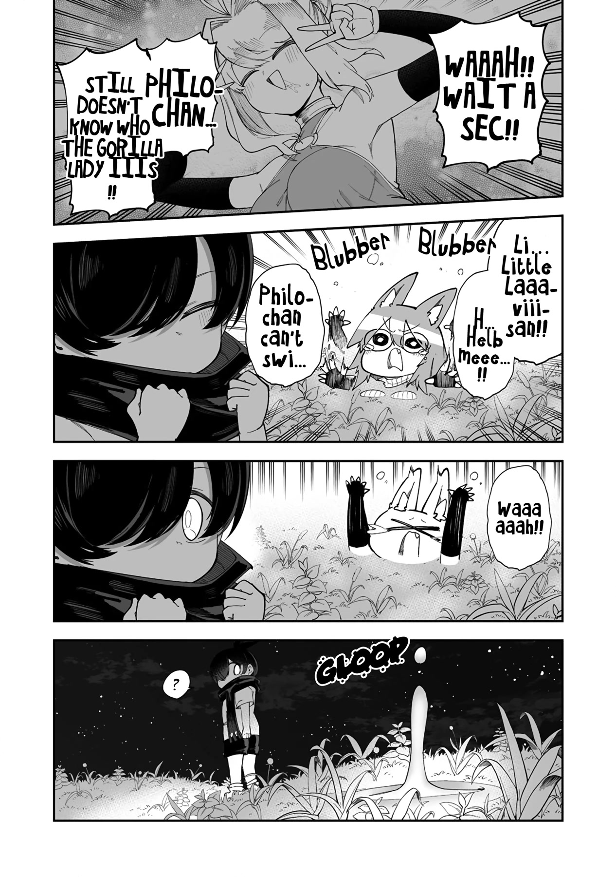 Shiboritoranaide, Onna Shounin-san chapter 38.1 page 14