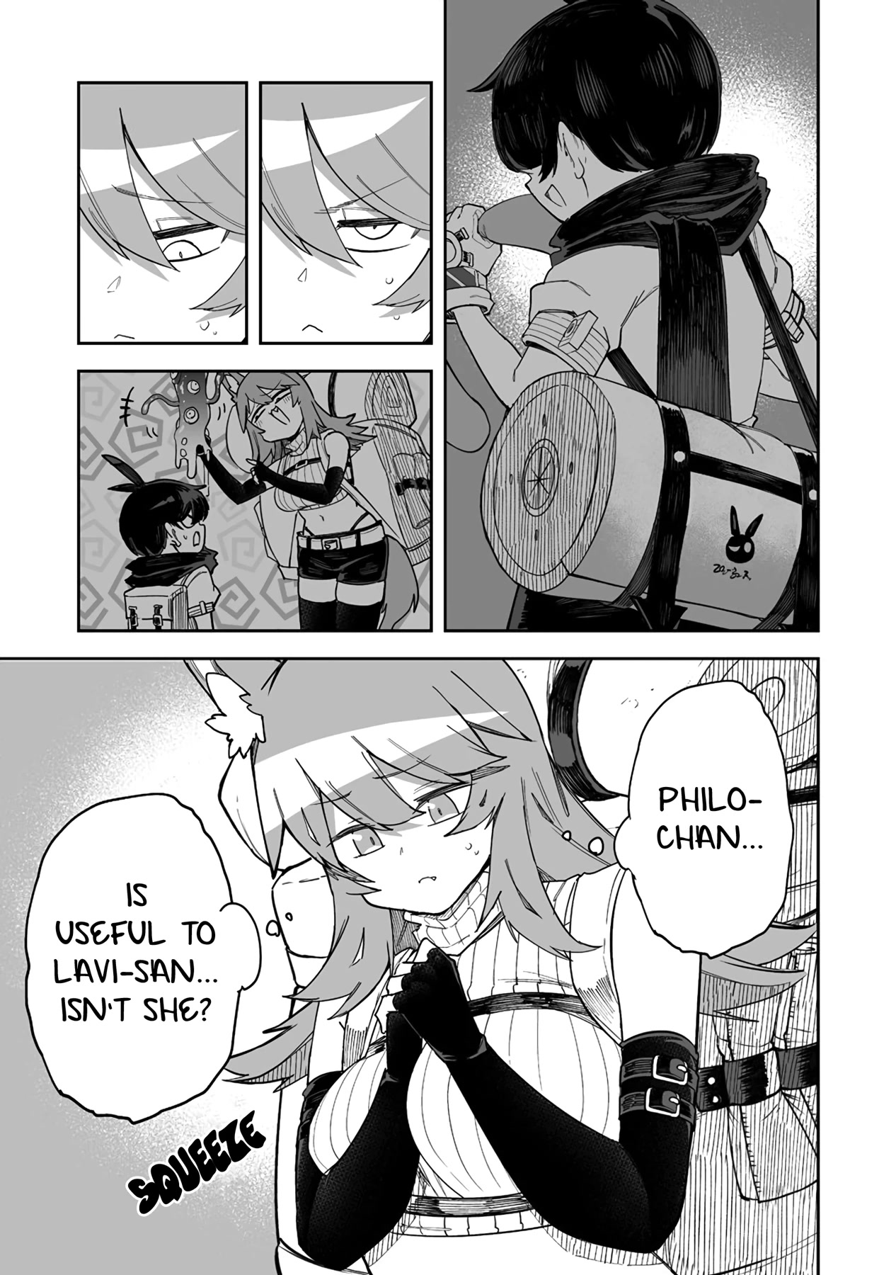 Shiboritoranaide, Onna Shounin-san chapter 38.2 page 11