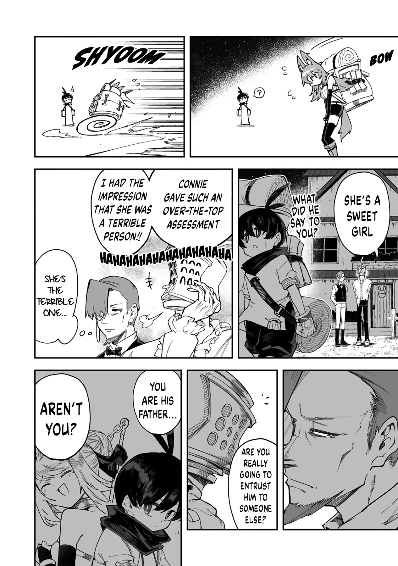 Shiboritoranaide, Onna Shounin-san chapter 38.2 page 16