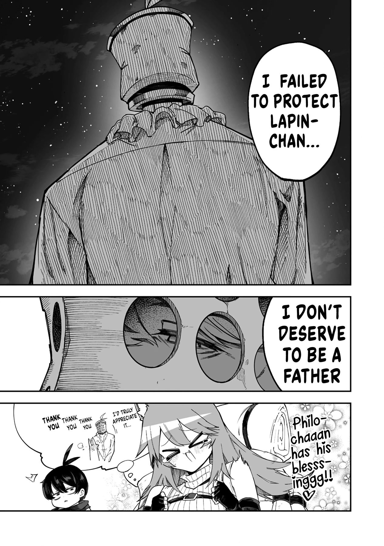 Shiboritoranaide, Onna Shounin-san chapter 38.2 page 17