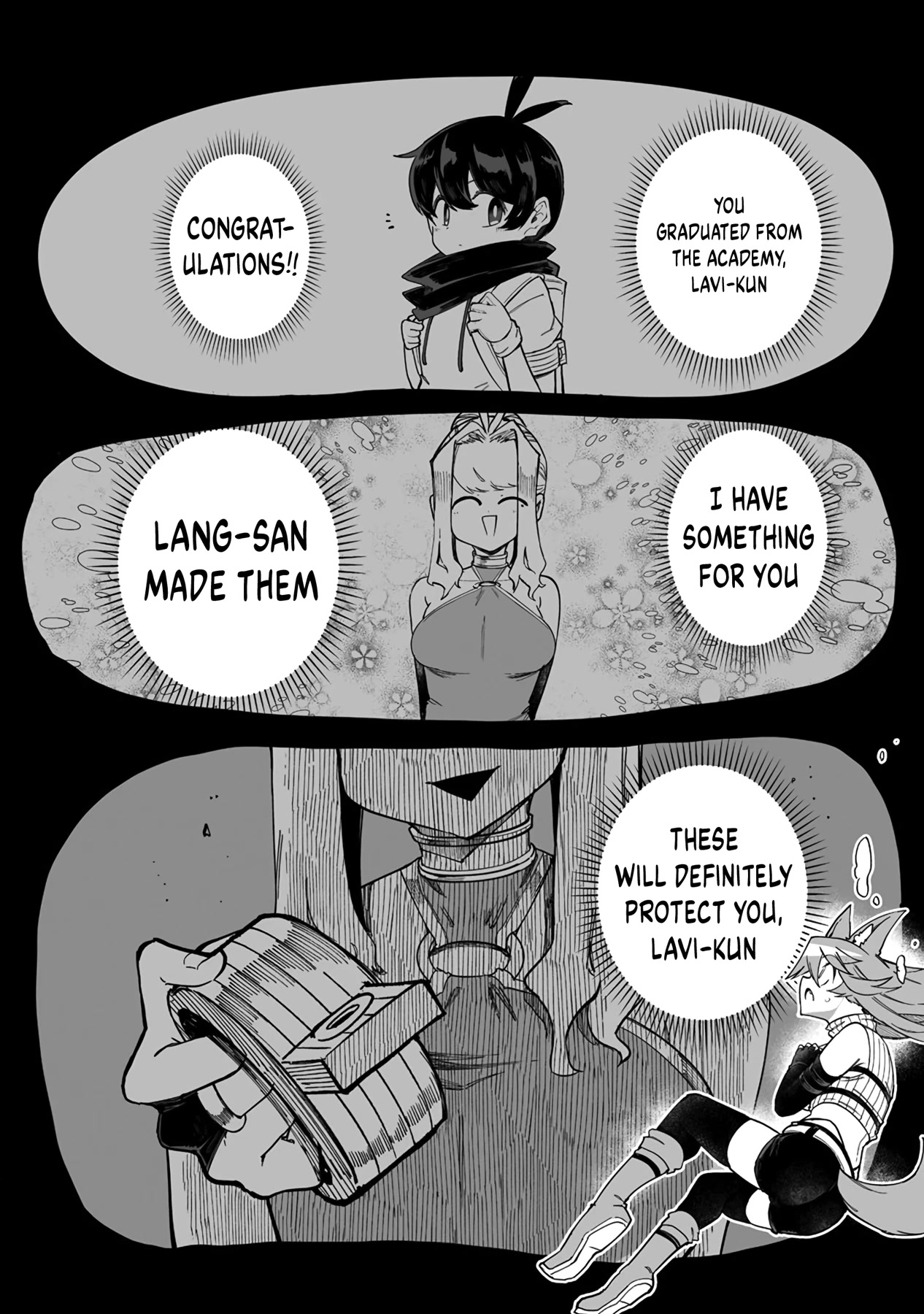 Shiboritoranaide, Onna Shounin-san chapter 38.2 page 4