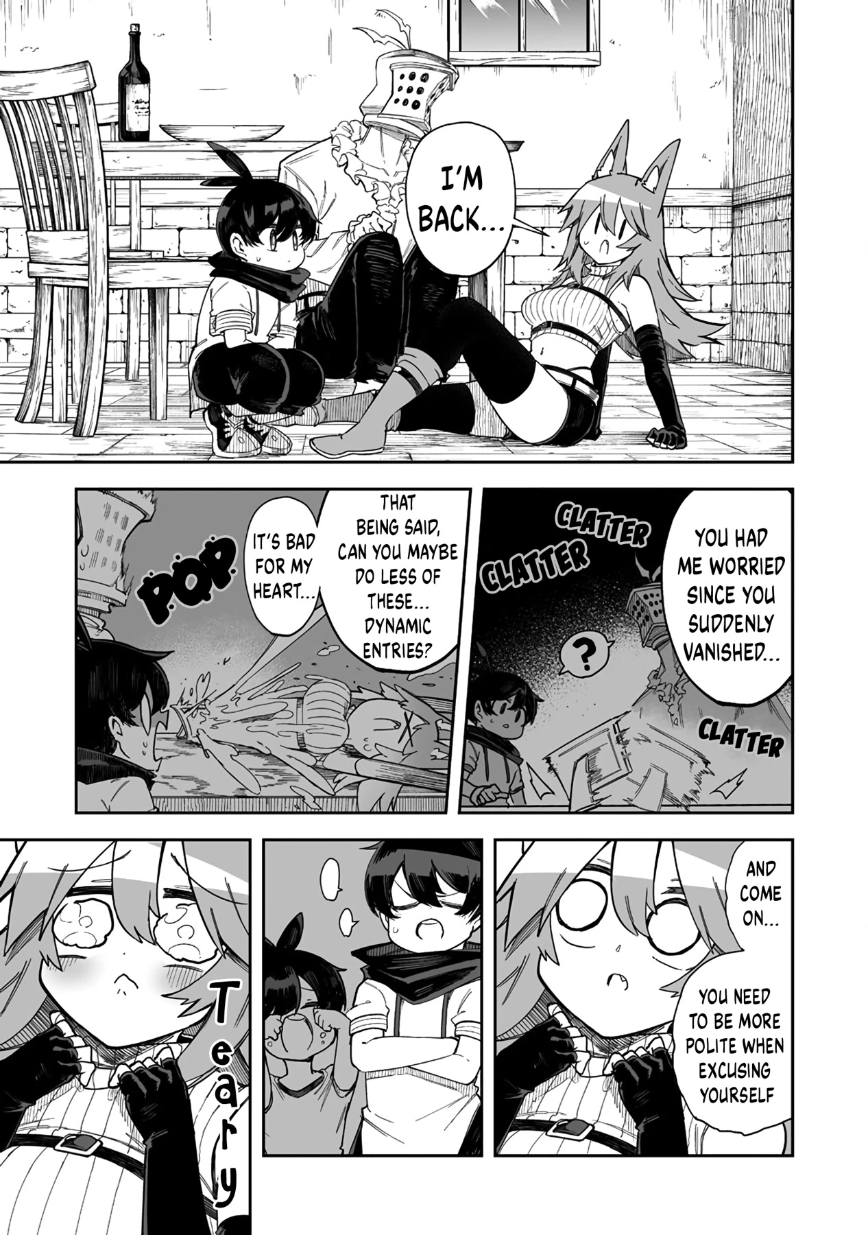 Shiboritoranaide, Onna Shounin-san chapter 38.2 page 7