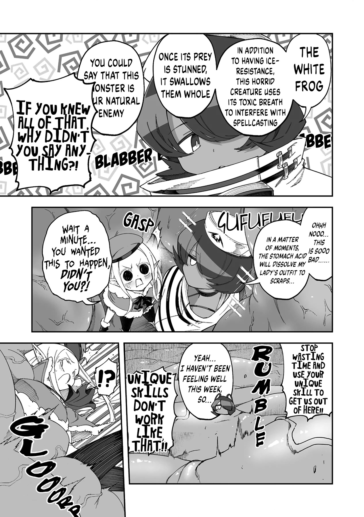 Shiboritoranaide, Onna Shounin-san chapter 38.5 page 3