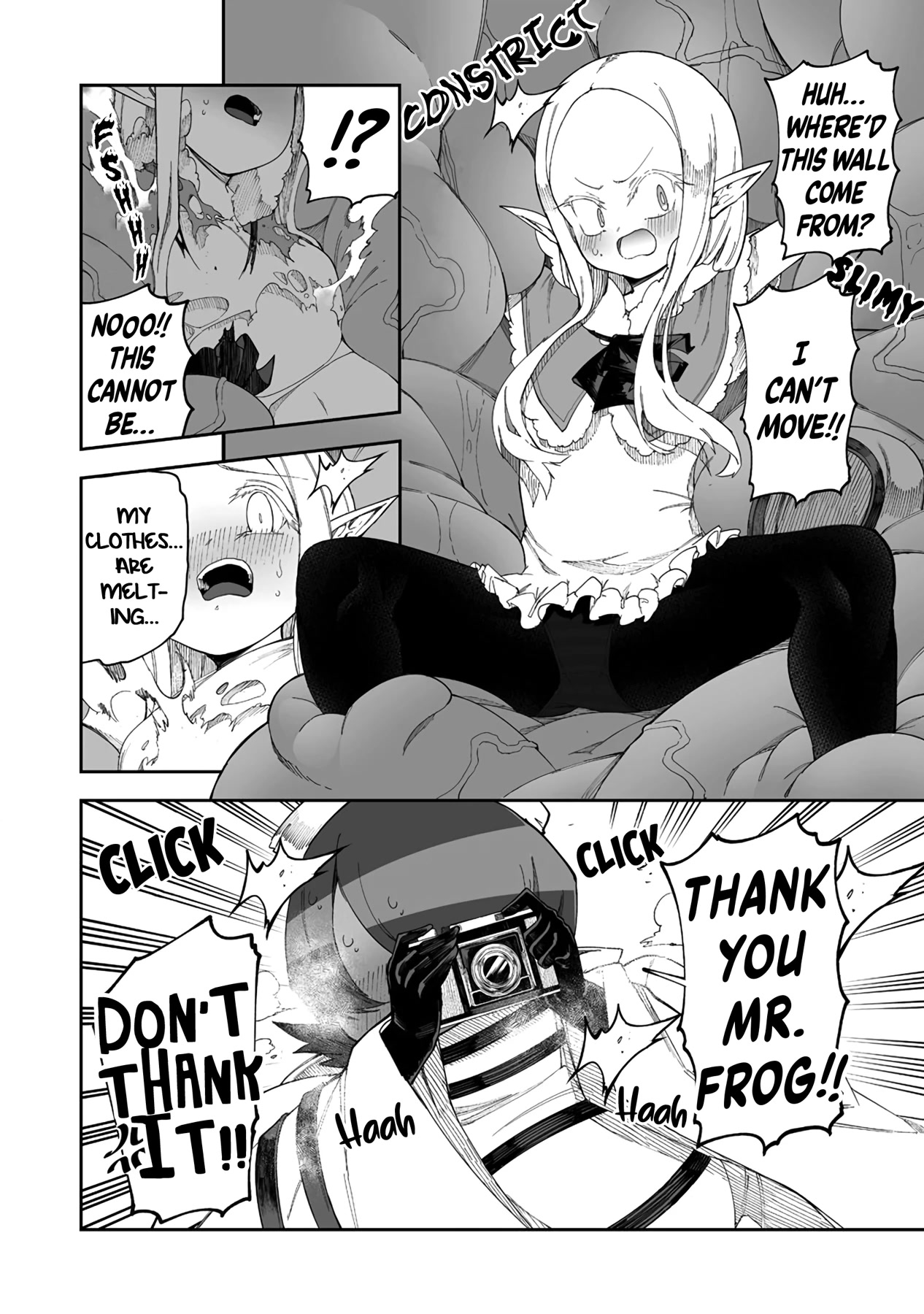 Shiboritoranaide, Onna Shounin-san chapter 38.5 page 4