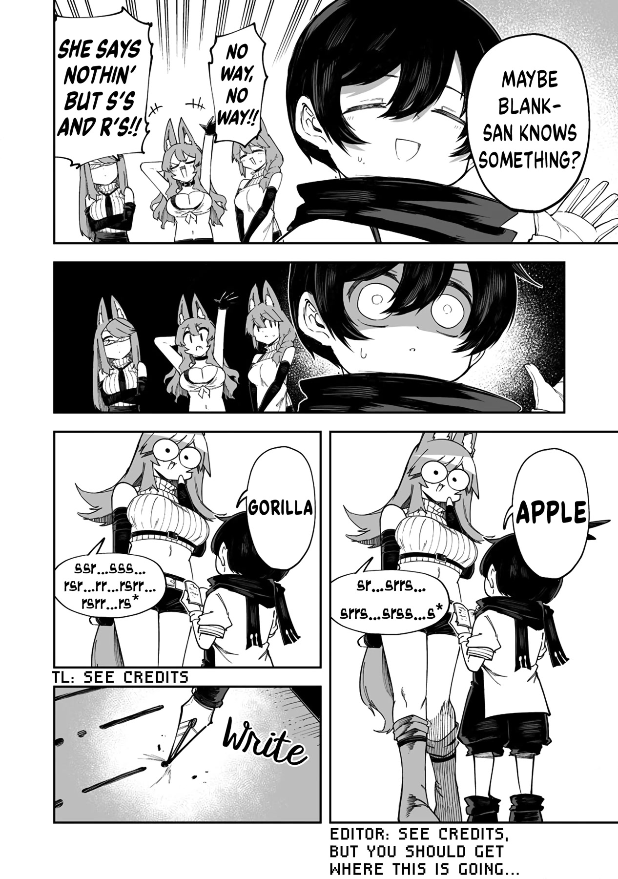 Shiboritoranaide, Onna Shounin-san chapter 39.2 page 10