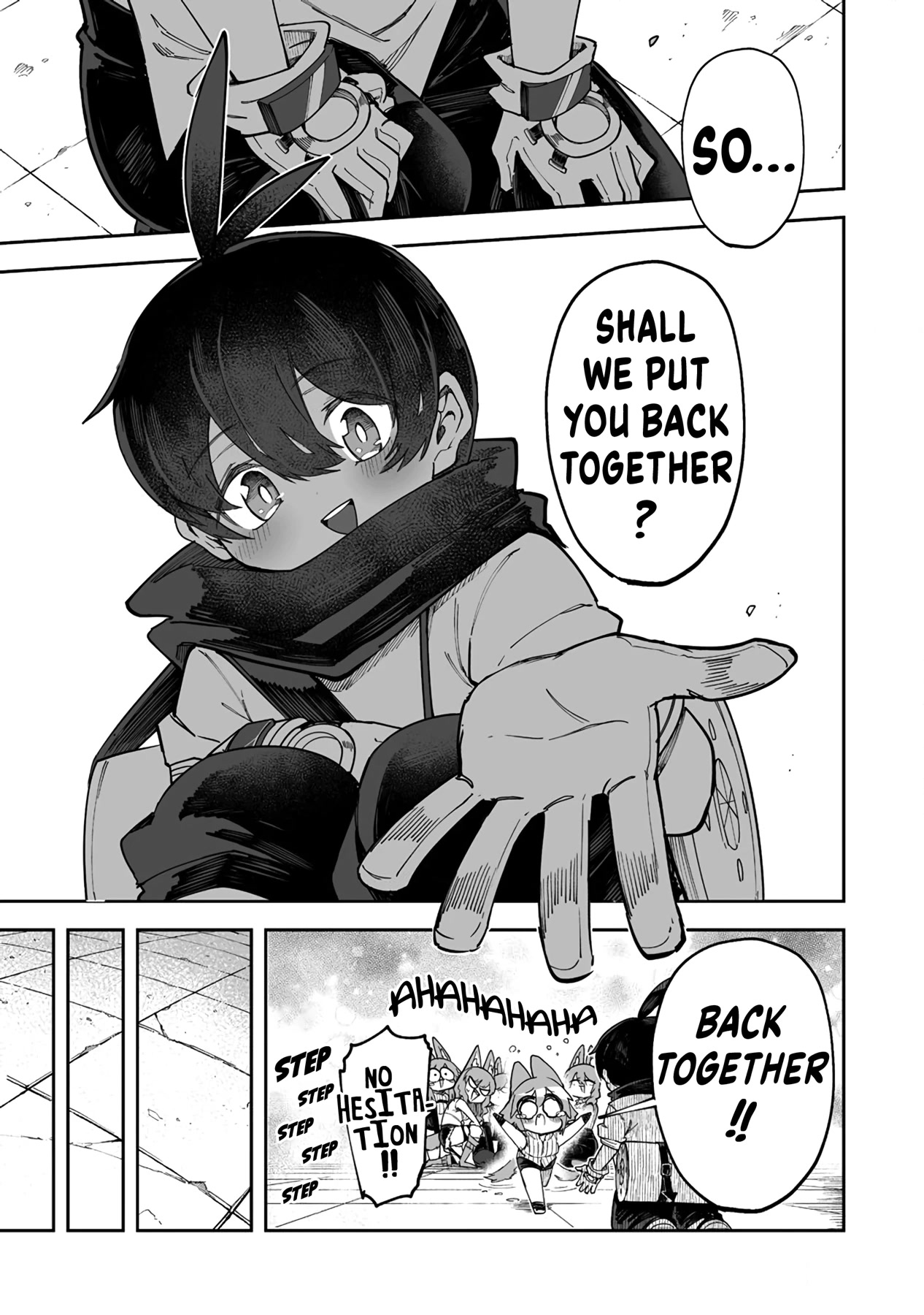 Shiboritoranaide, Onna Shounin-san chapter 39.2 page 17