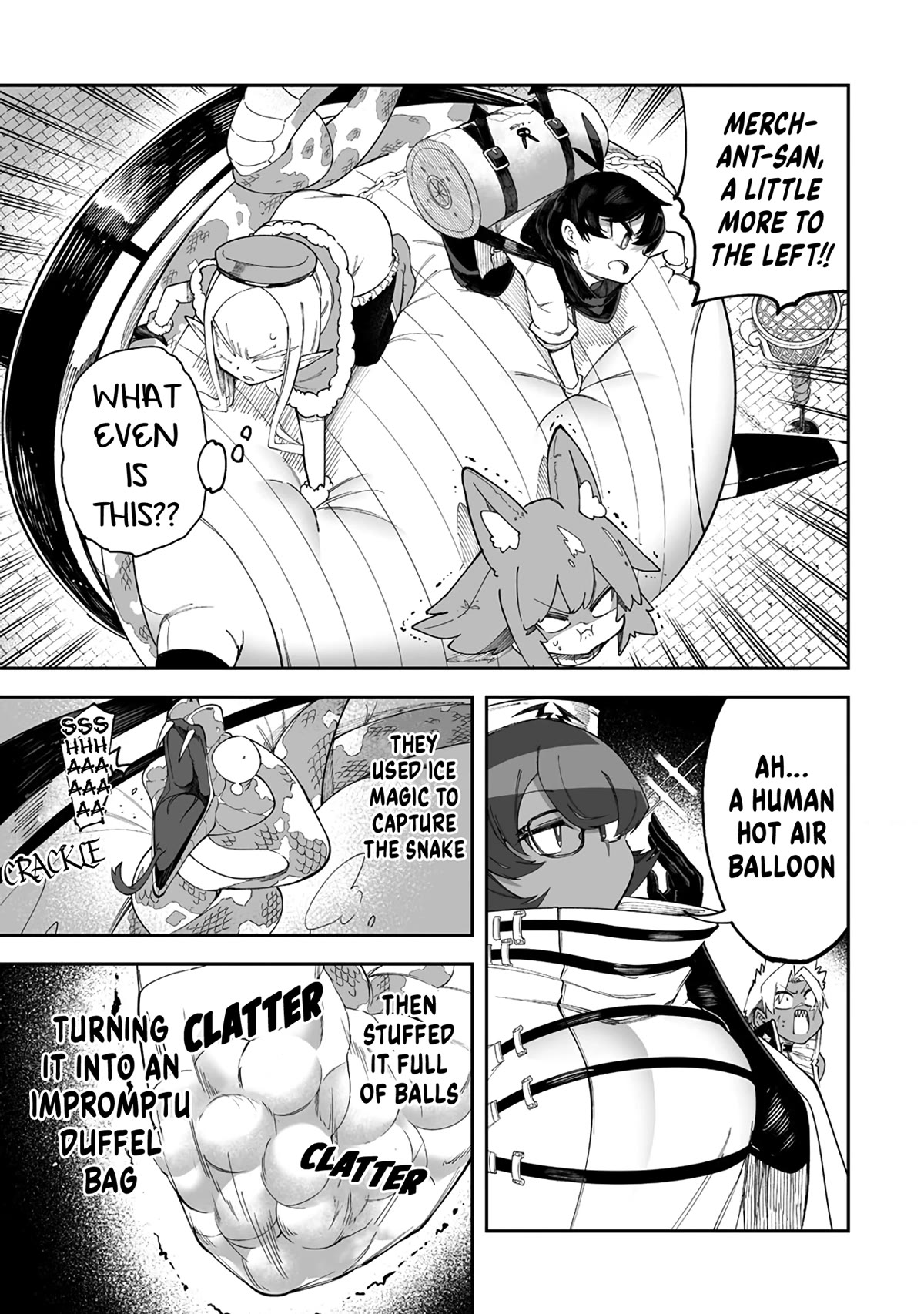 Shiboritoranaide, Onna Shounin-san chapter 41.2 page 10