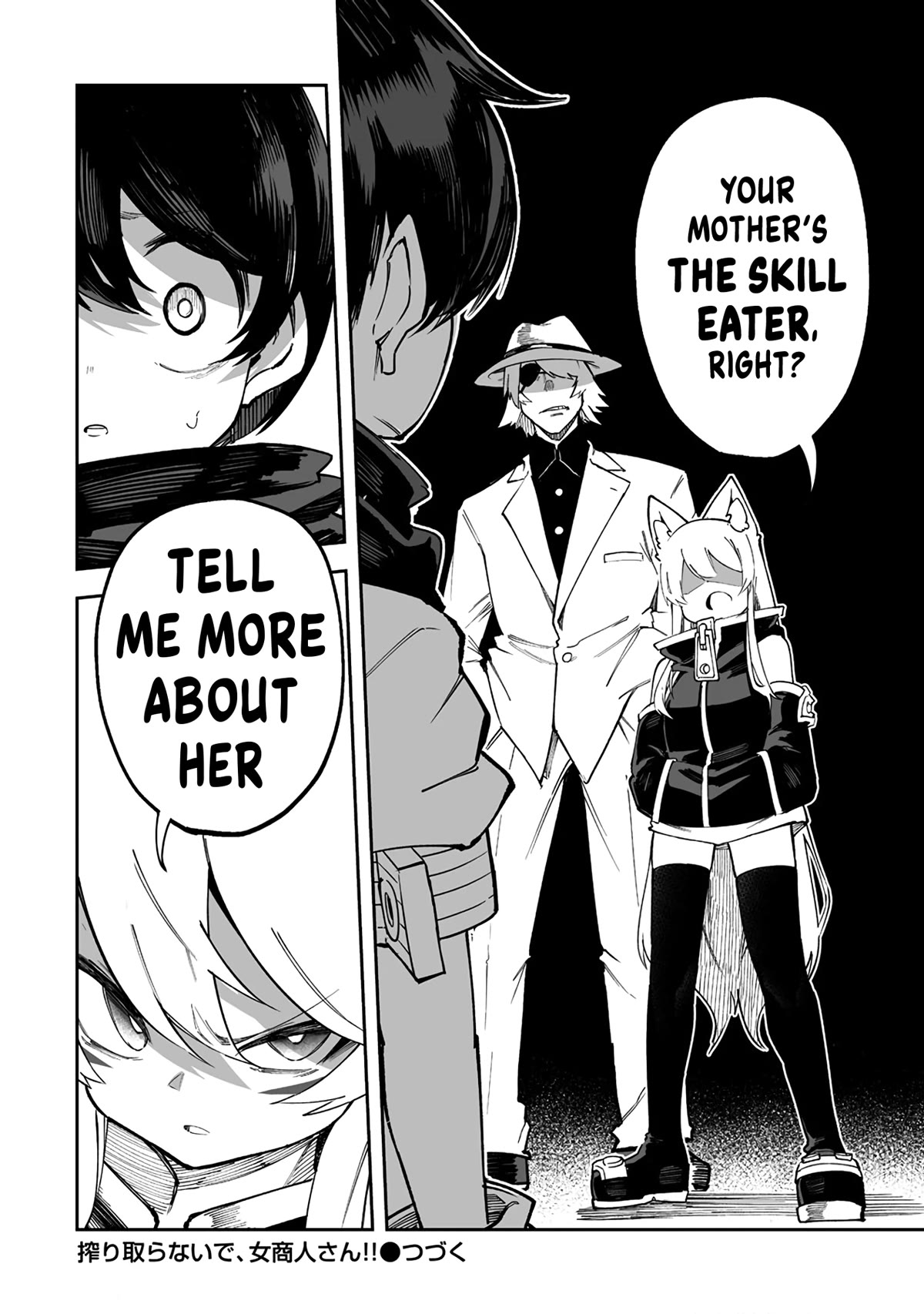 Shiboritoranaide, Onna Shounin-san chapter 41.2 page 23