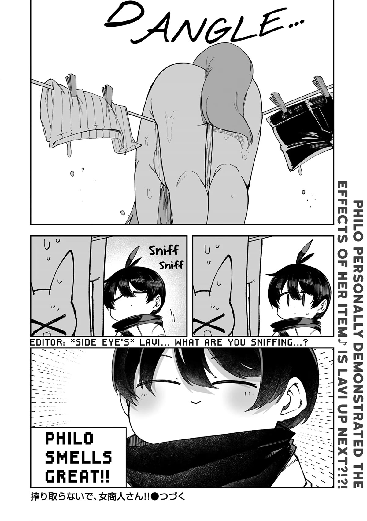 Shiboritoranaide, Onna Shounin-san chapter 41.5 page 8