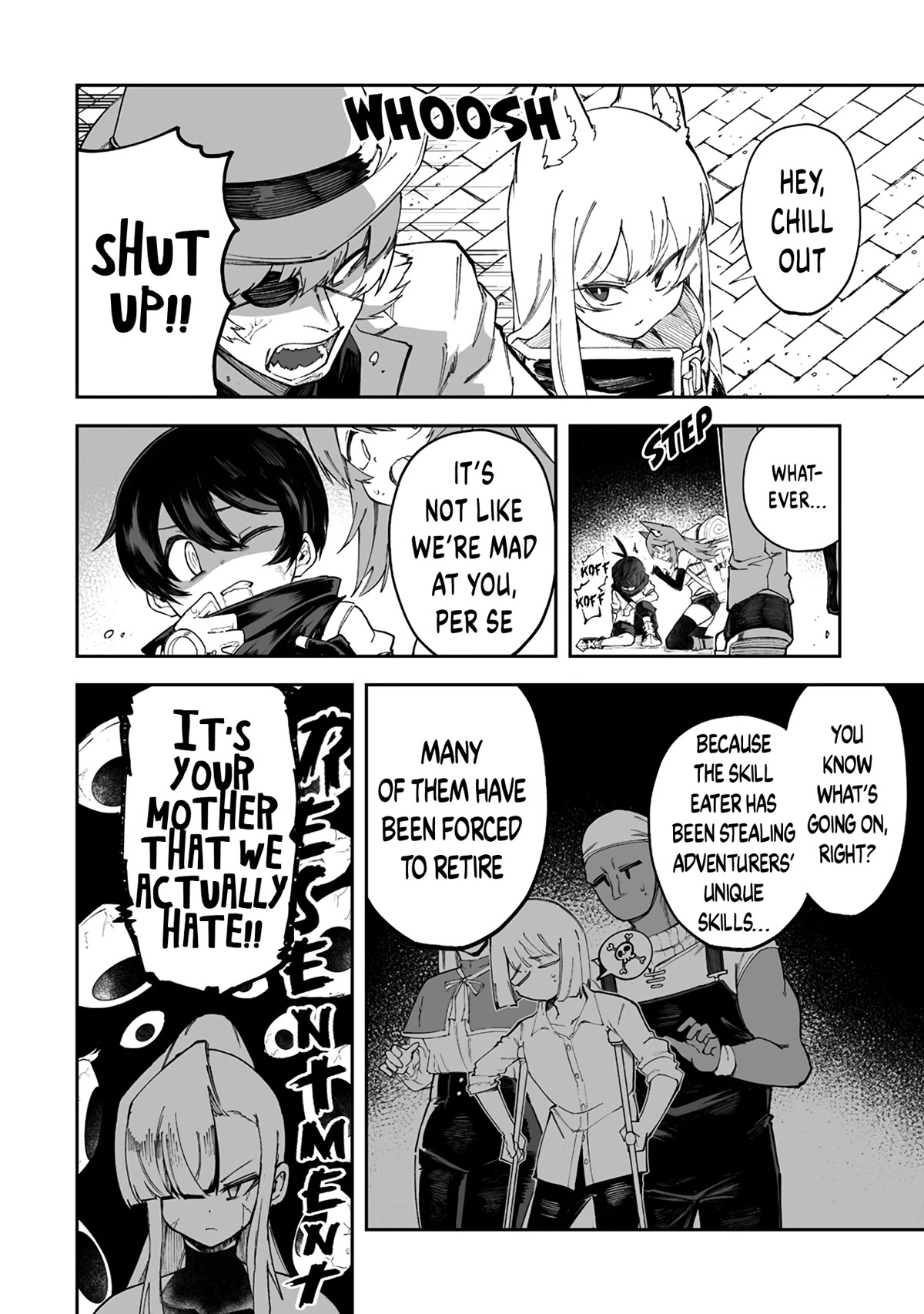 Shiboritoranaide, Onna Shounin-san chapter 42.1 page 8