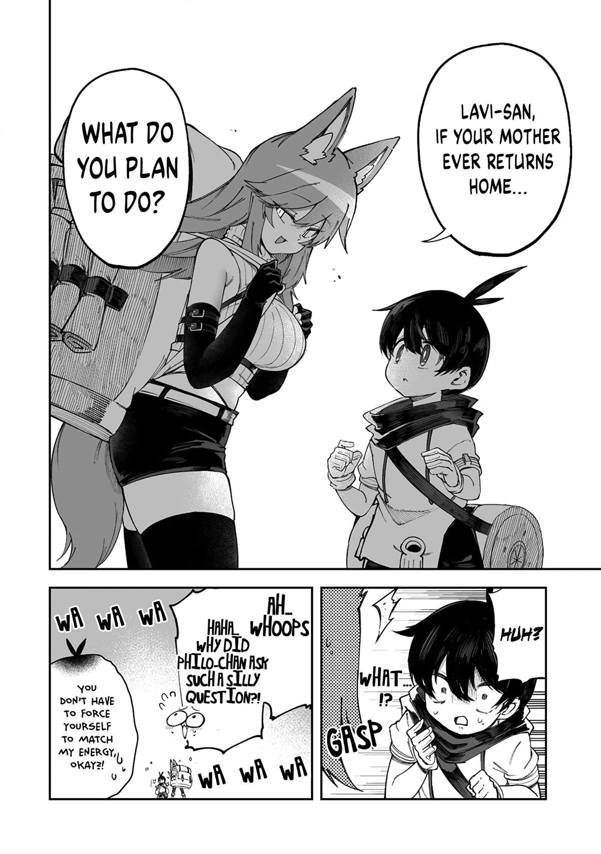 Shiboritoranaide, Onna Shounin-san chapter 42.2 page 12