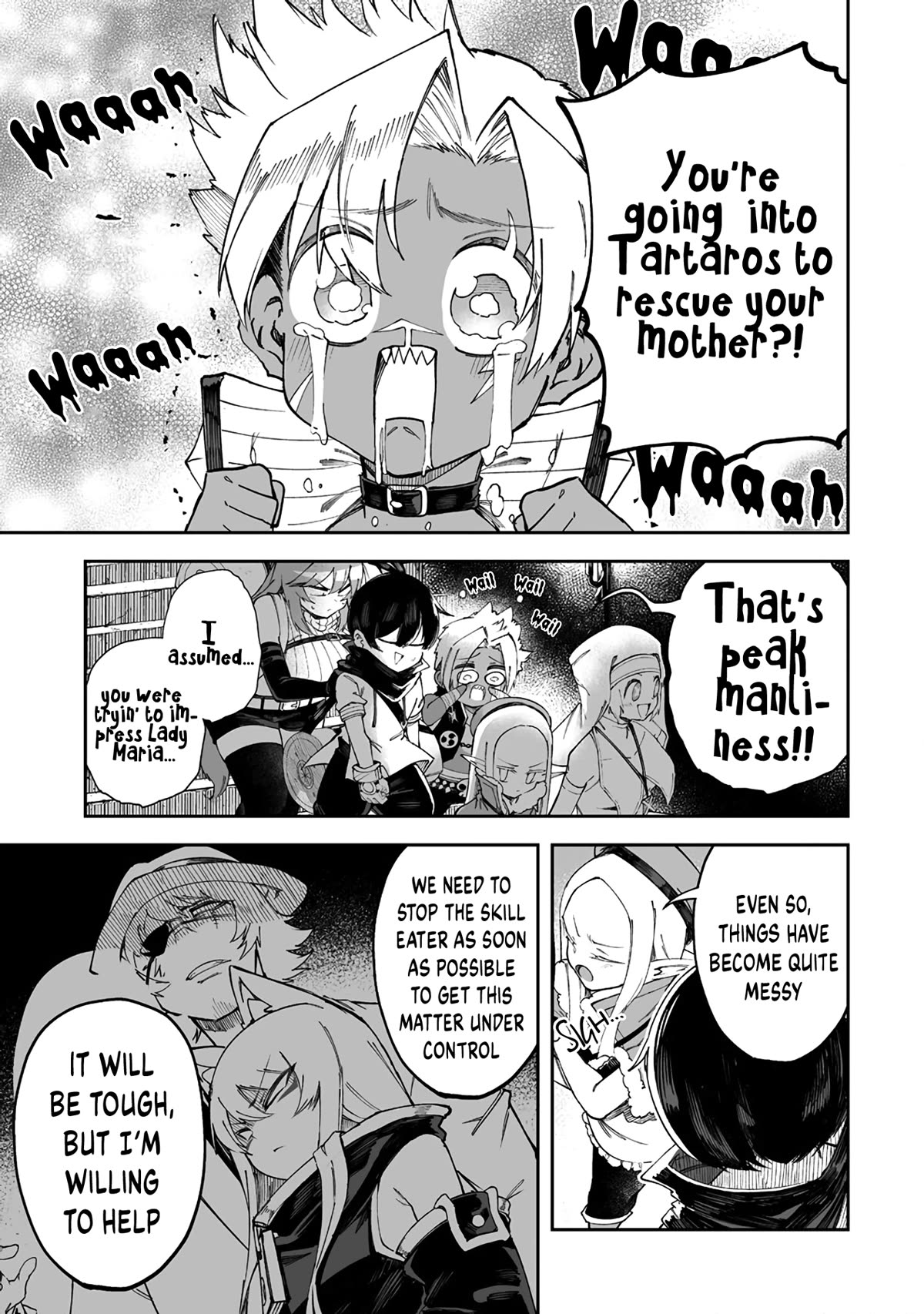 Shiboritoranaide, Onna Shounin-san chapter 42.2 page 5