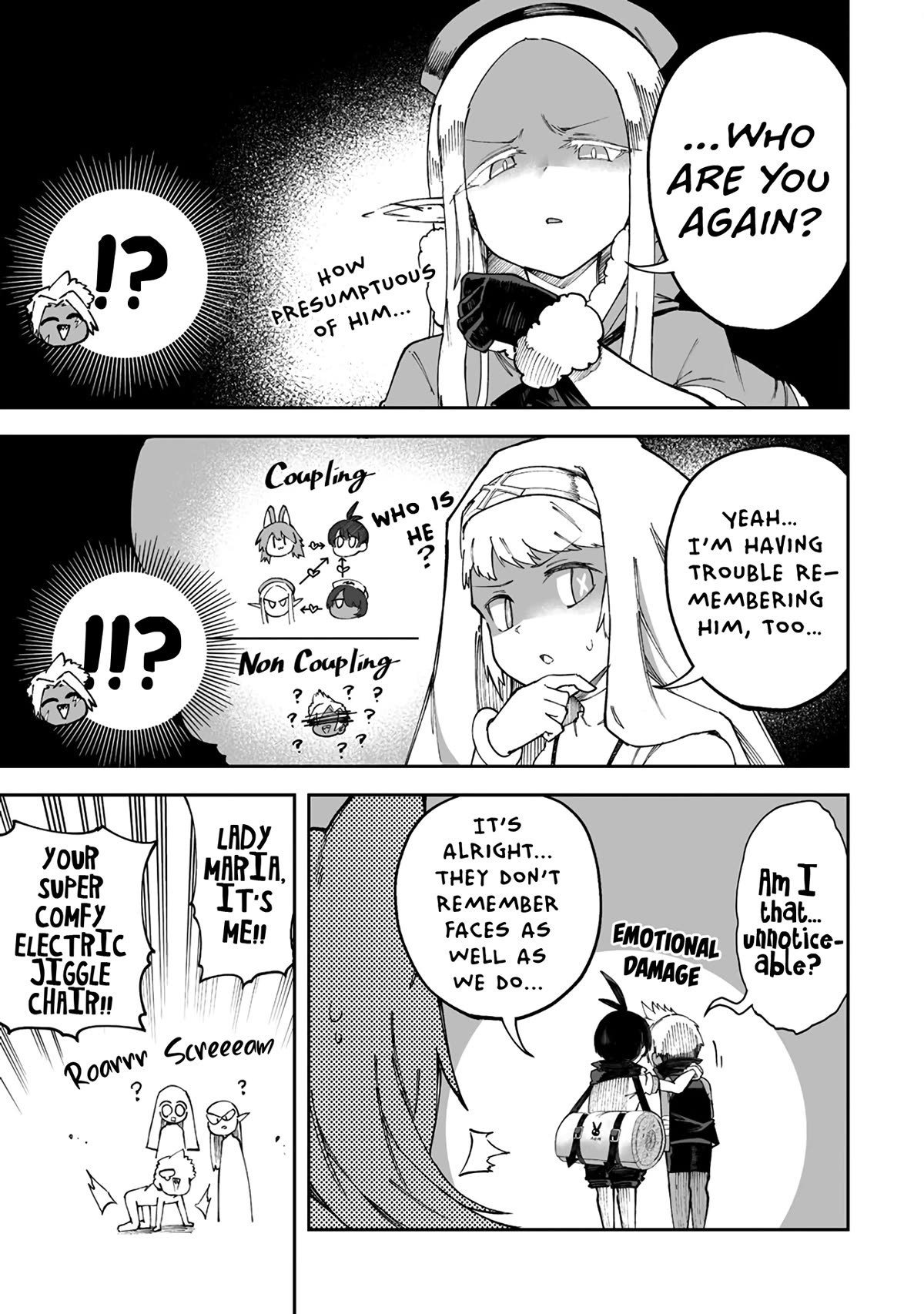 Shiboritoranaide, Onna Shounin-san chapter 42.2 page 9