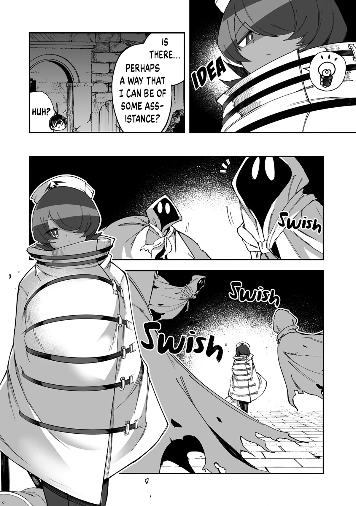 Shiboritoranaide, Onna Shounin-san chapter 42.5 page 4