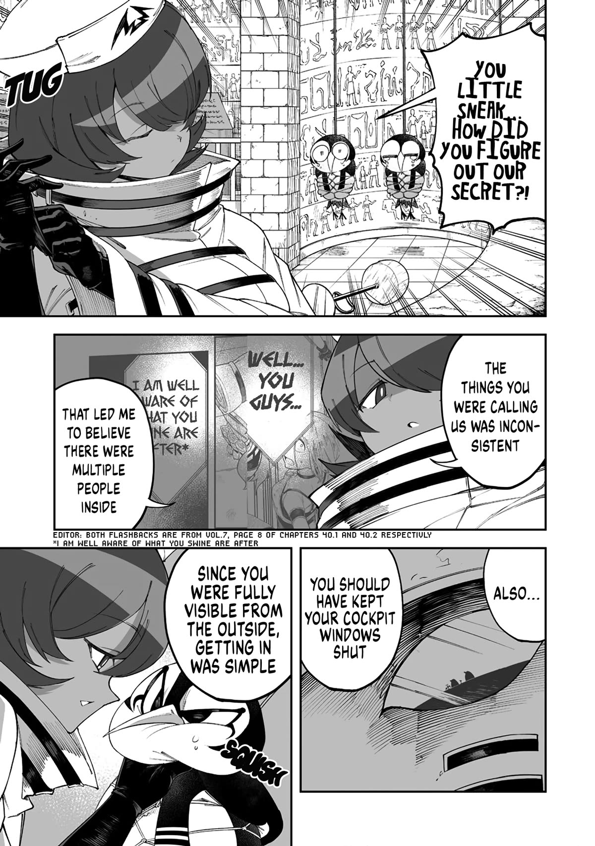 Shiboritoranaide, Onna Shounin-san chapter 43.1 page 11