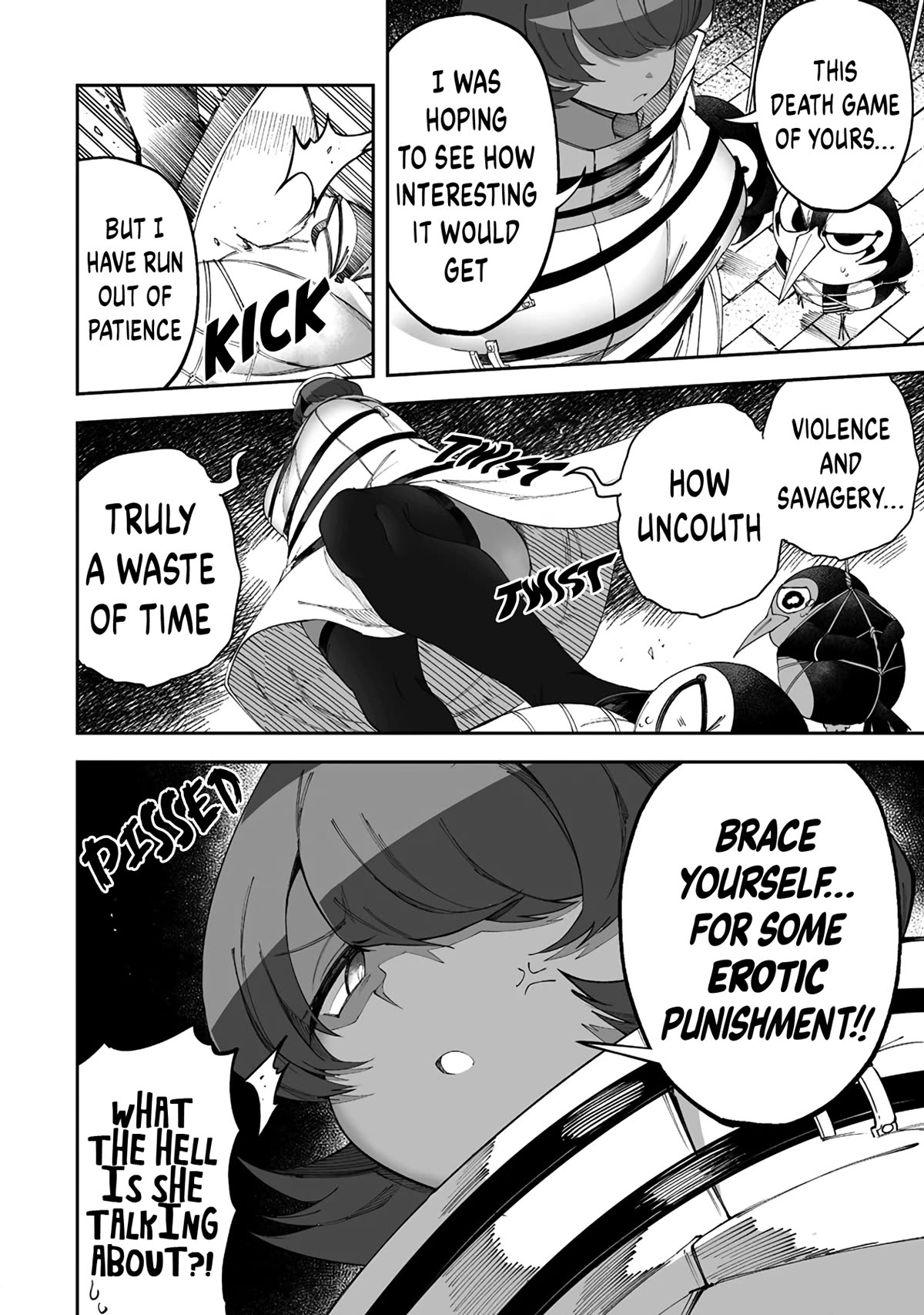 Shiboritoranaide, Onna Shounin-san chapter 43.1 page 12