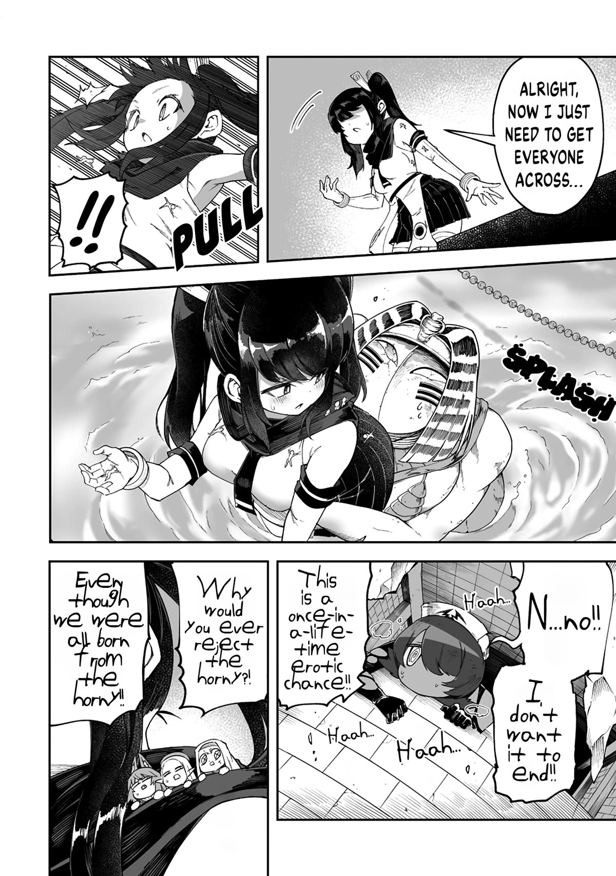 Shiboritoranaide, Onna Shounin-san chapter 44.1 page 12