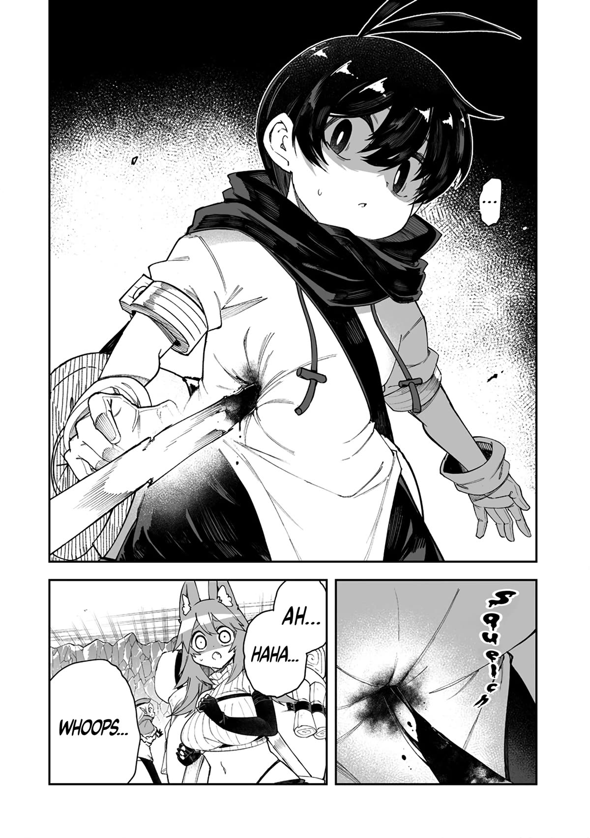 Shiboritoranaide, Onna Shounin-san chapter 44.2 page 18