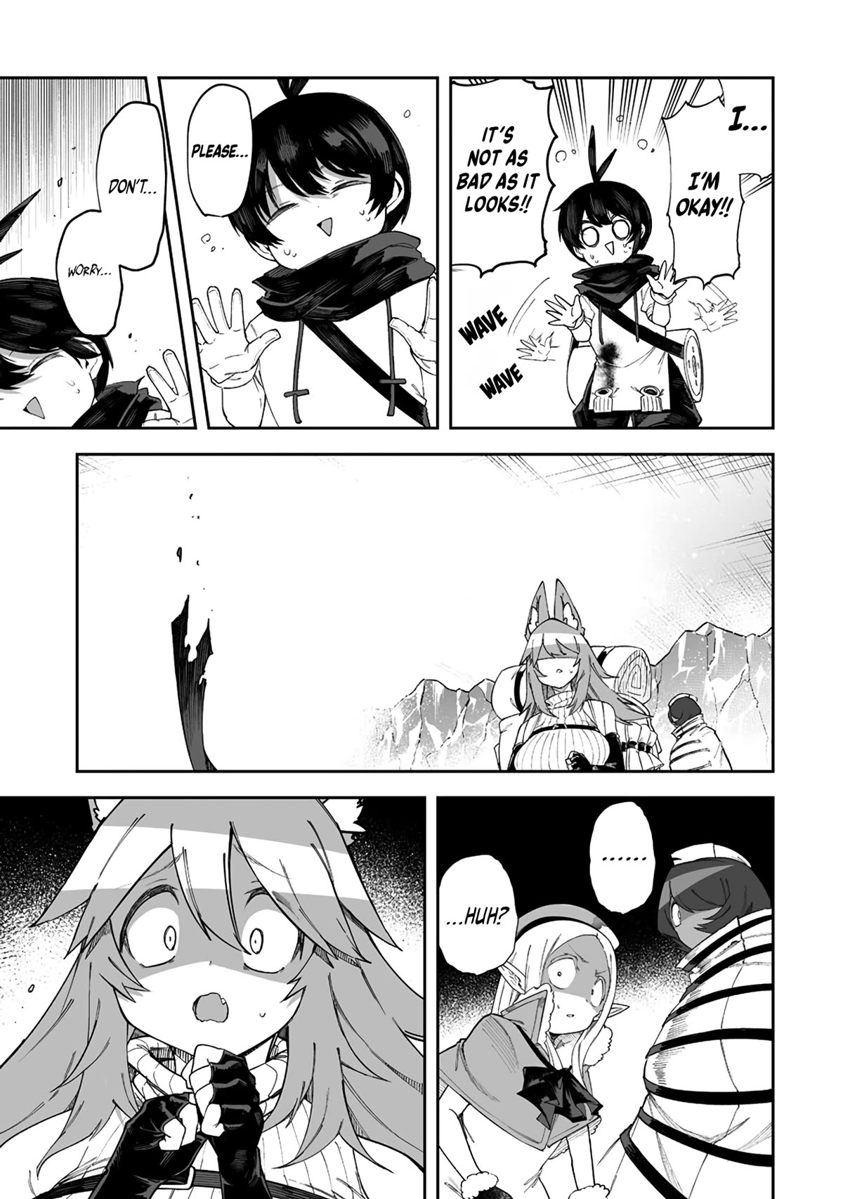 Shiboritoranaide, Onna Shounin-san chapter 44.2 page 19