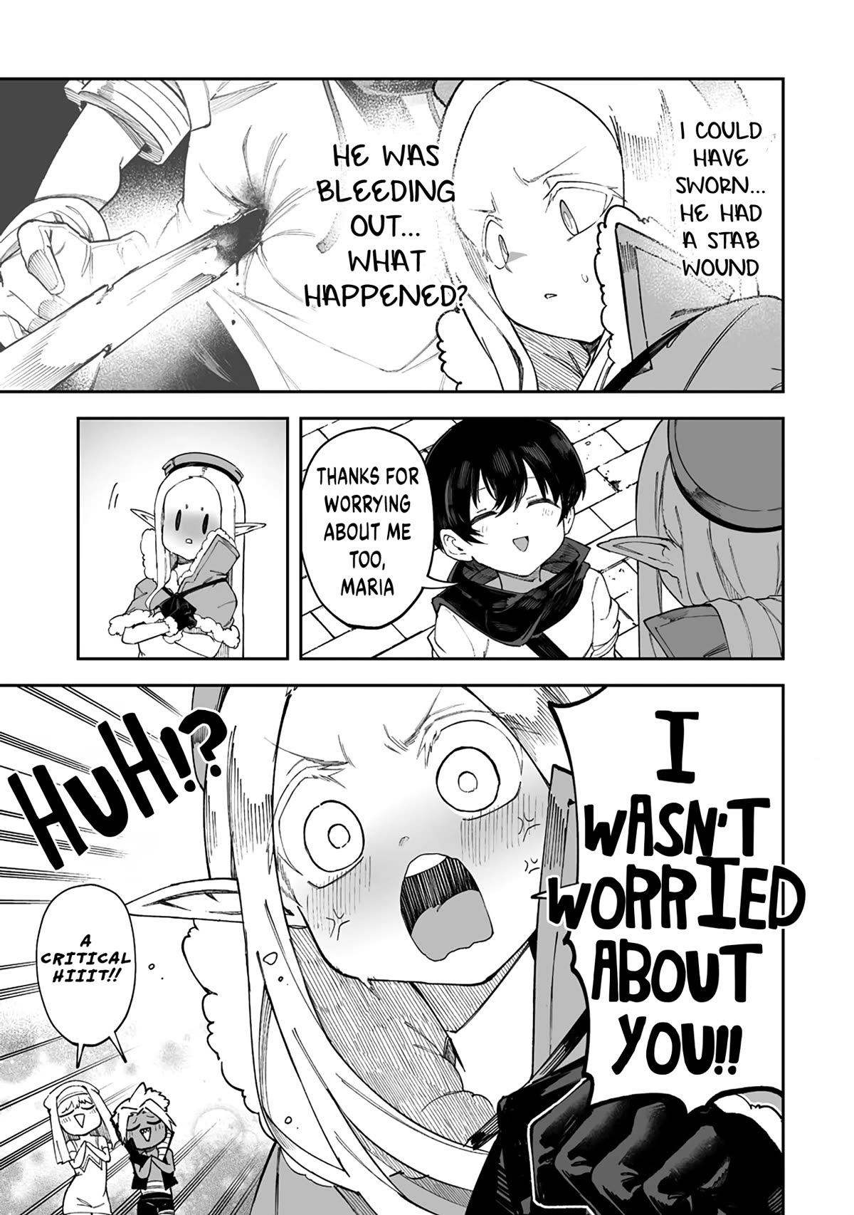 Shiboritoranaide, Onna Shounin-san chapter 45.1 page 11