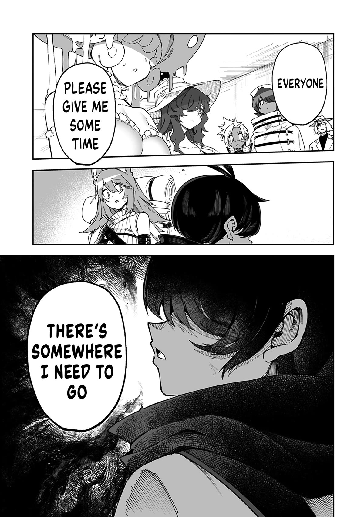 Shiboritoranaide, Onna Shounin-san chapter 45.2 page 17