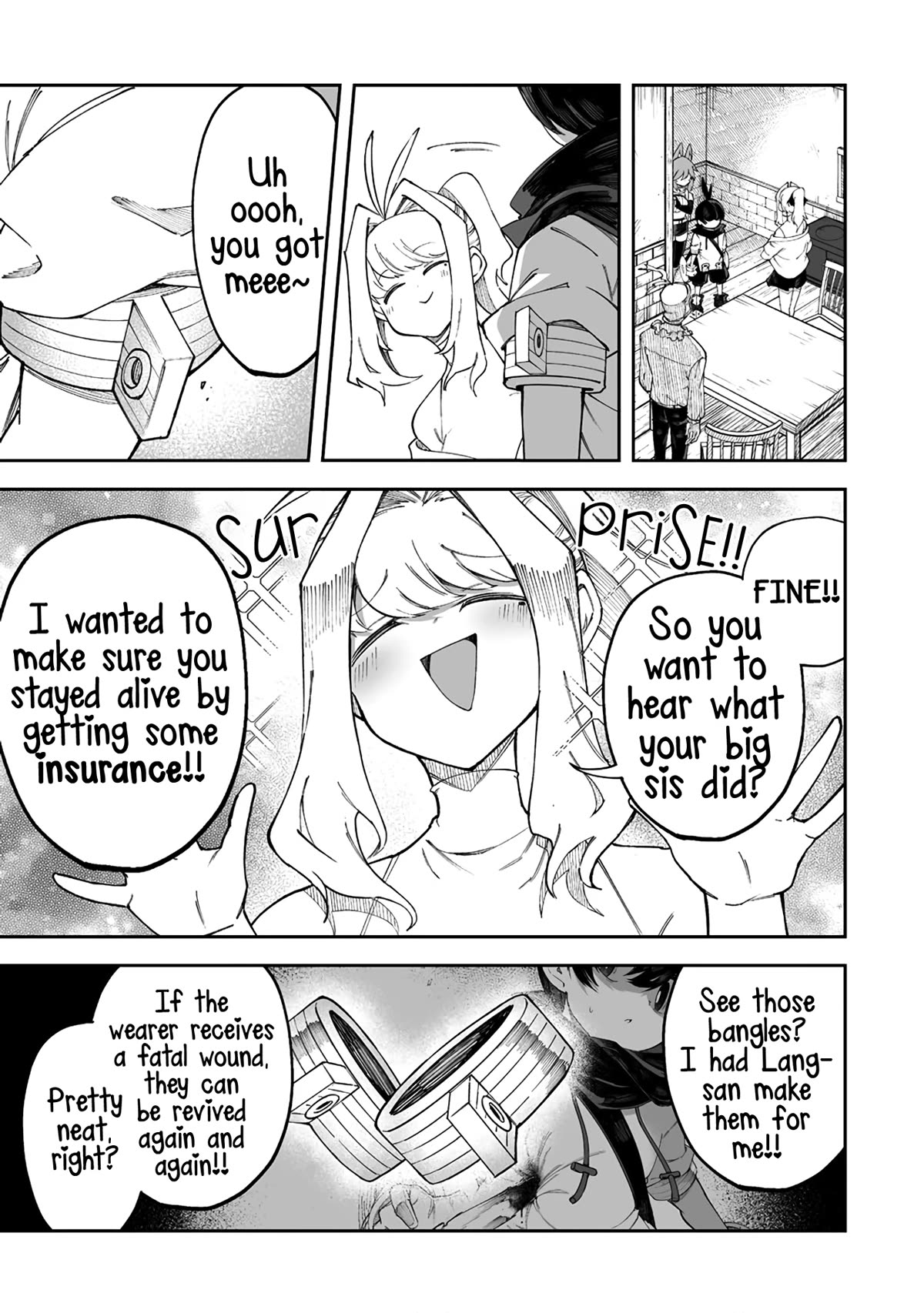 Shiboritoranaide, Onna Shounin-san chapter 46.1 page 5